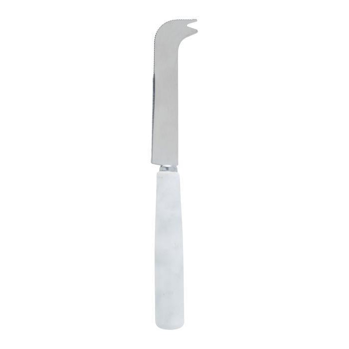 Nuvolo Marble Cheese Knife White-Dining & Entertaining-Fine Foods-The Bay Room