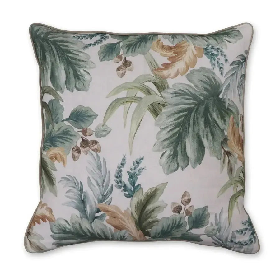 Oakfield Green Cushion 55x55cm-Soft Furnishings-Madras Link-The Bay Room