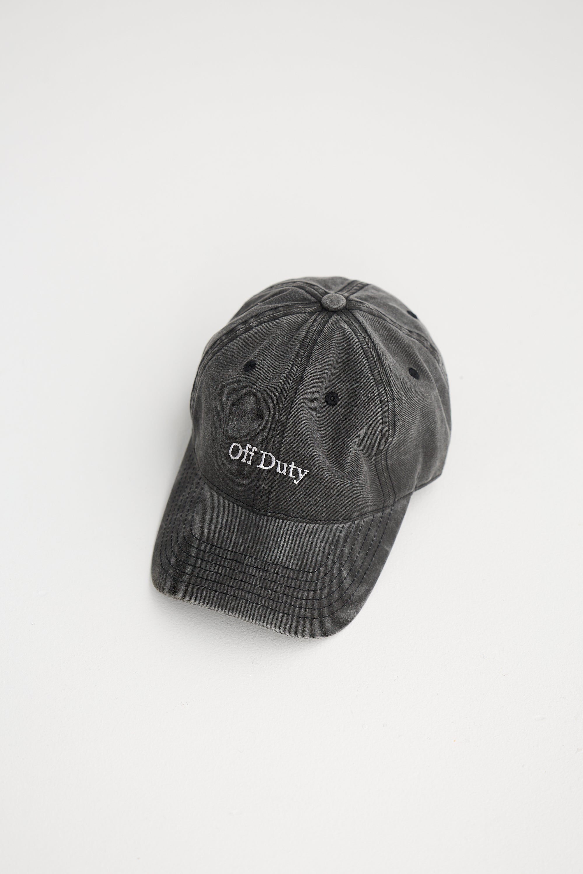 Off Duty Cap - Black-Headwear & Sunglasses-Holiday-The Bay Room