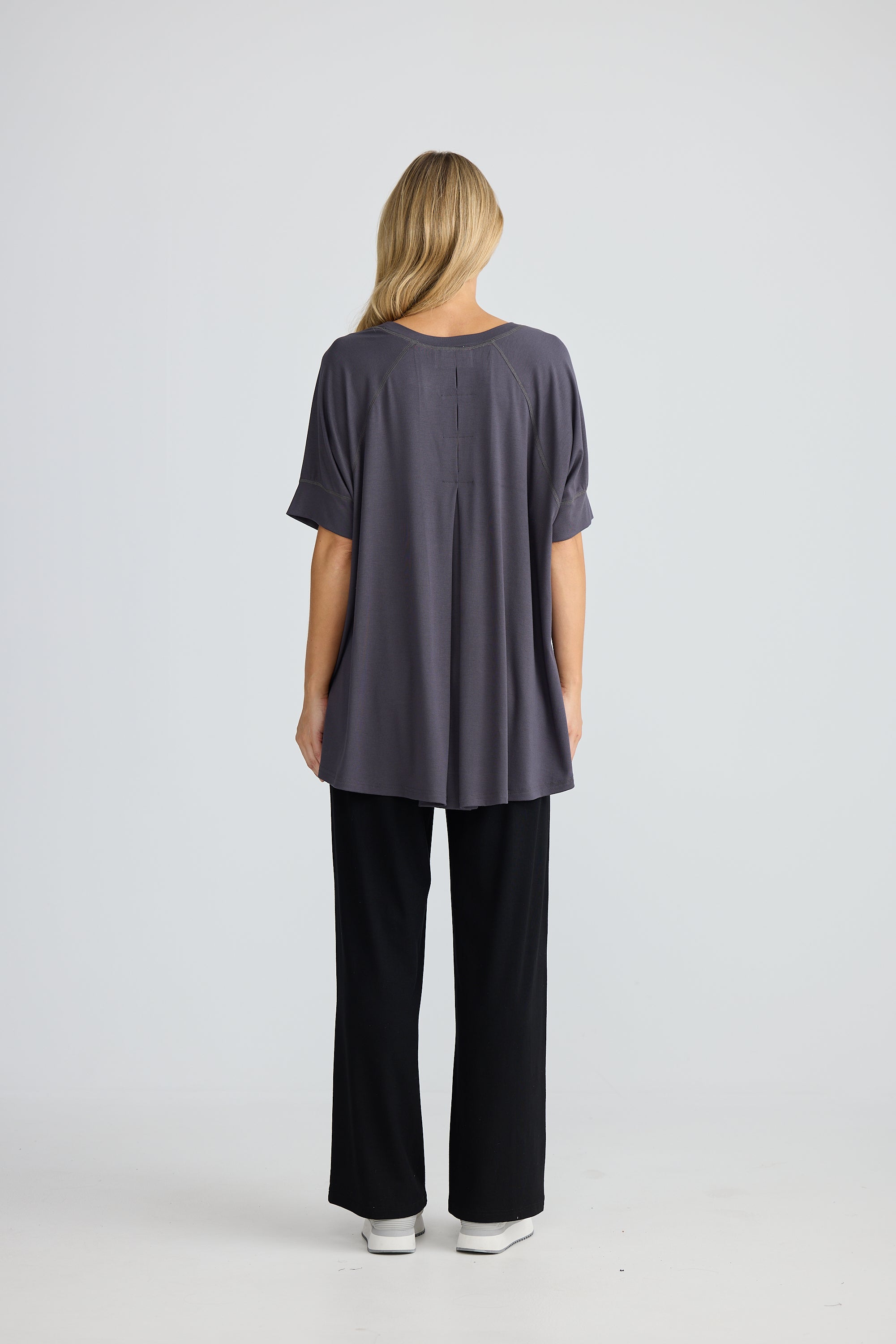 On the Move Tee - Charcoal-Tops-Home Love-The Bay Room