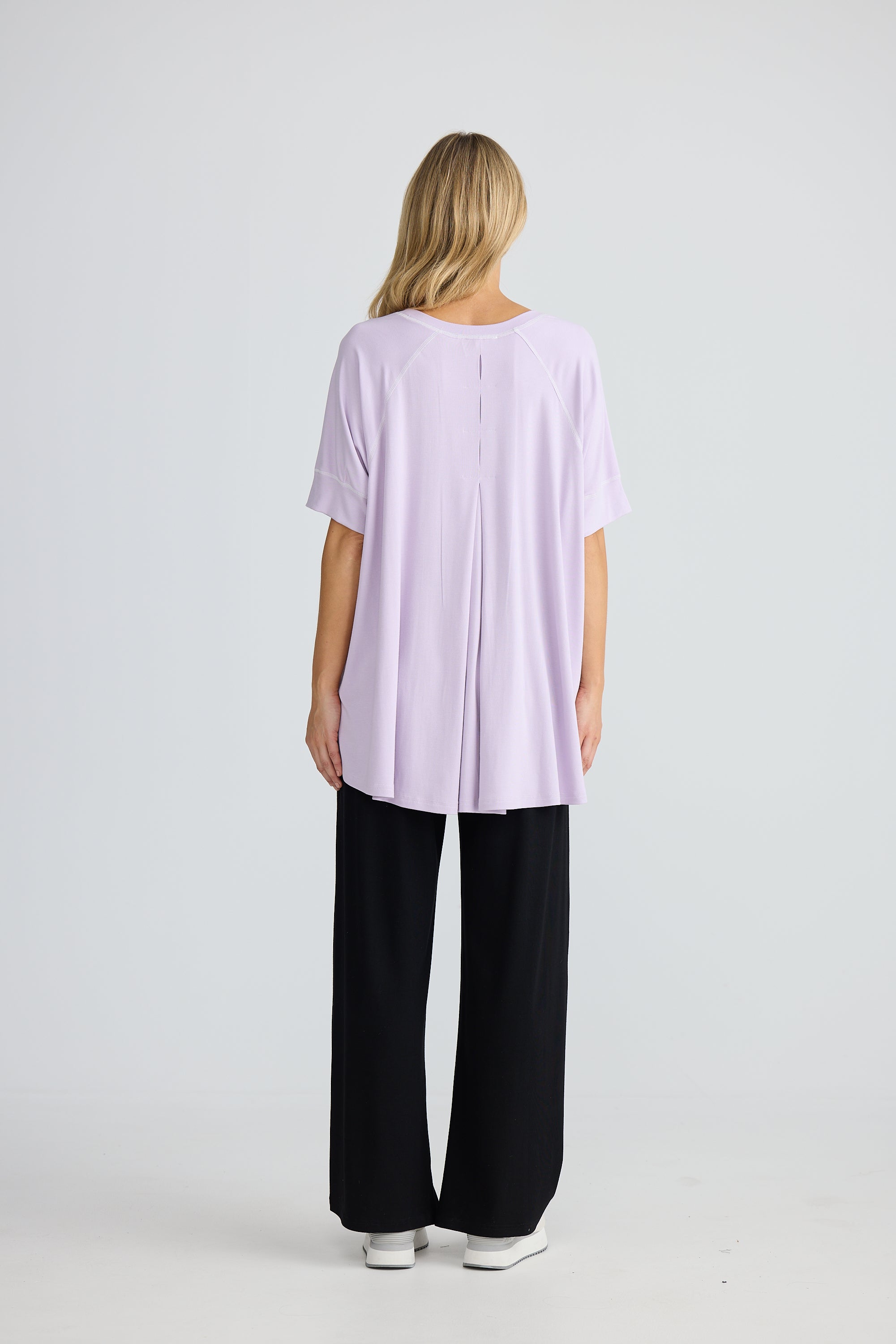 On the Move Tee - Lavender-Tops-Home Love-The Bay Room