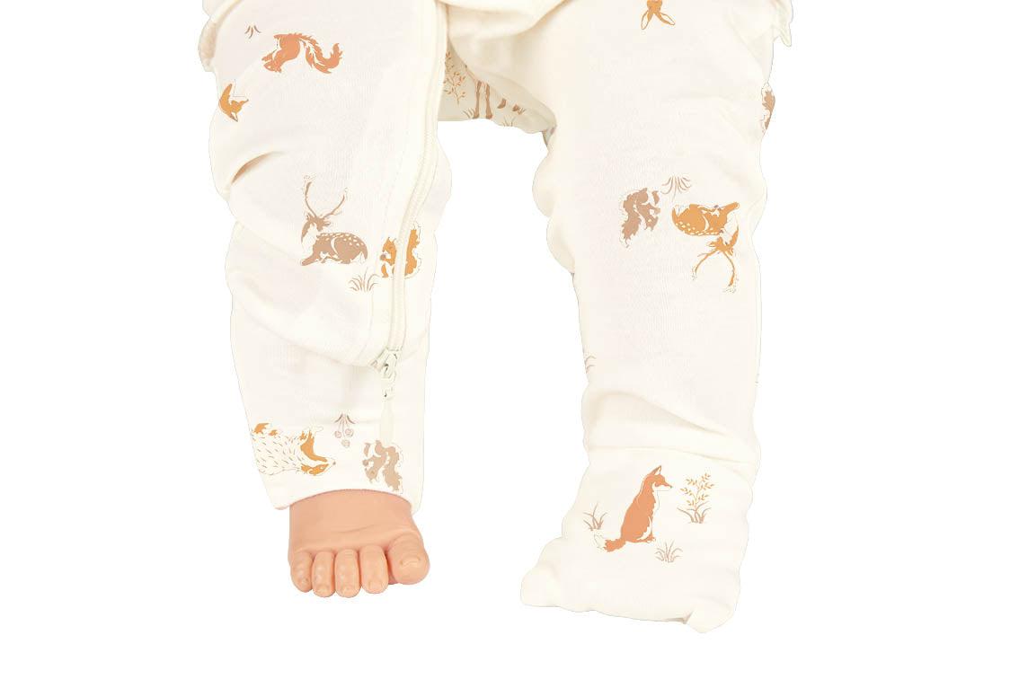 Onesie Long Sleeve Classic Enchanted Forest Feather-Clothing & Accessories-Toshi-The Bay Room