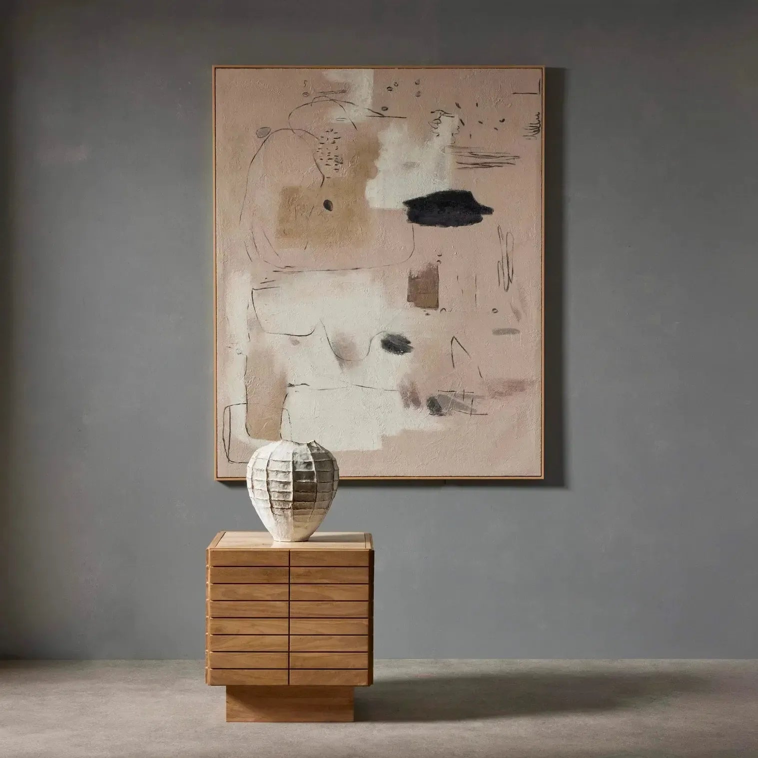 Open Passage Hand Painted Wall Art 120x150x5cm-Wall Decor-Grand Designs-The Bay Room