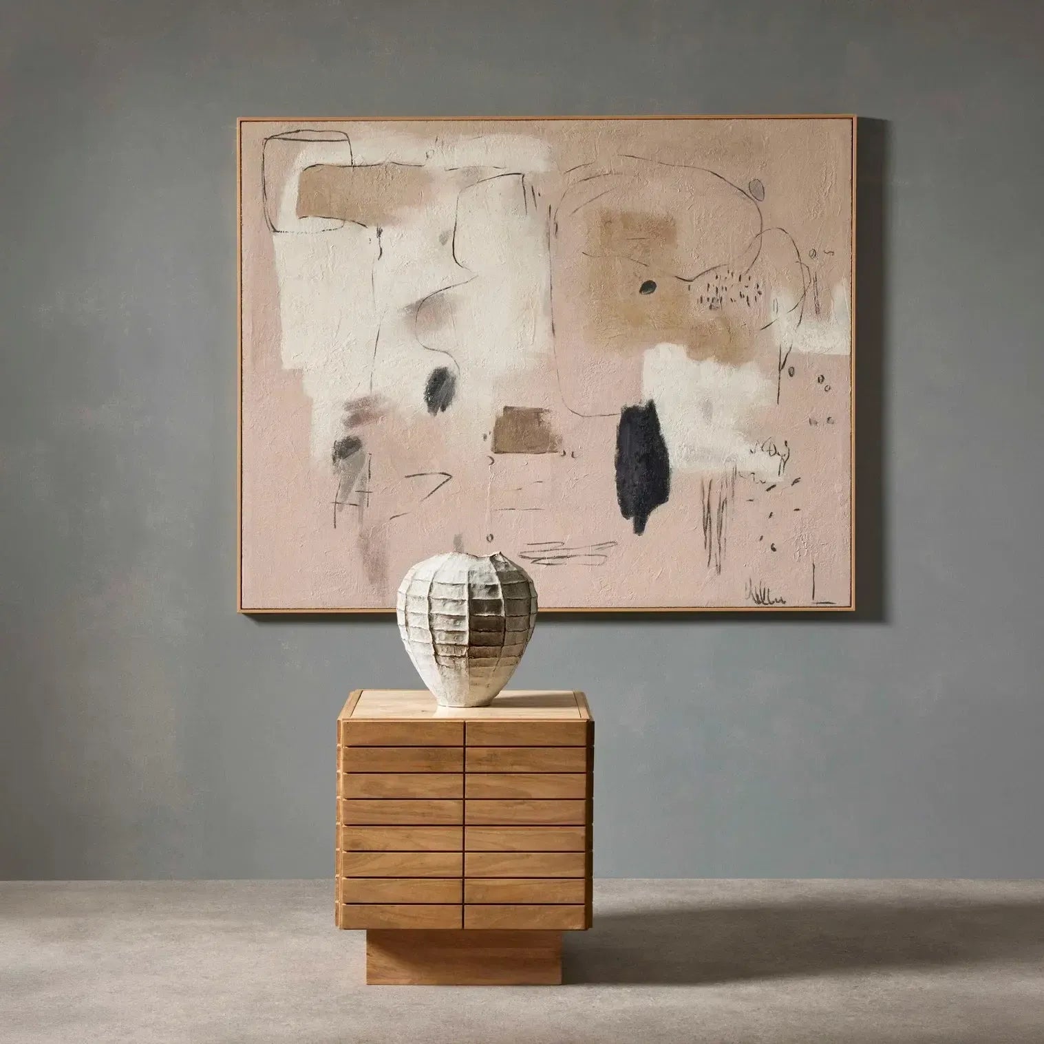 Open Passage Hand Painted Wall Art 120x150x5cm-Wall Decor-Grand Designs-The Bay Room