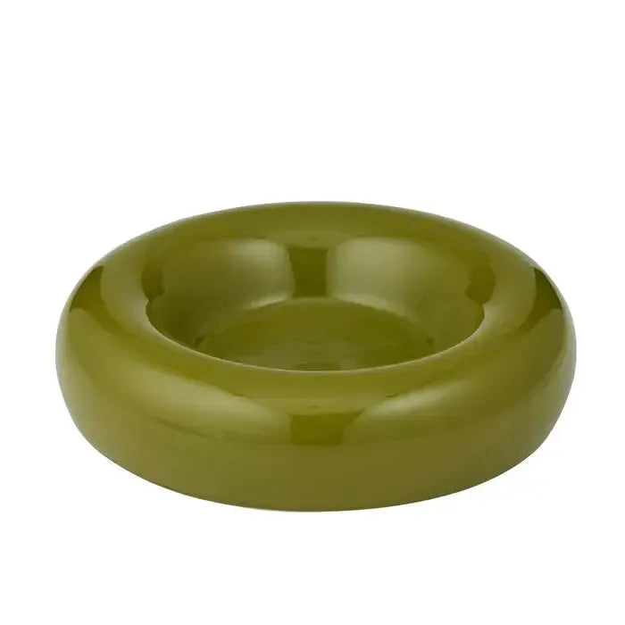 Orb Ceramic Bowl 24x5.5cm Olive-Dining & Entertaining-Coast To Coast Home-The Bay Room