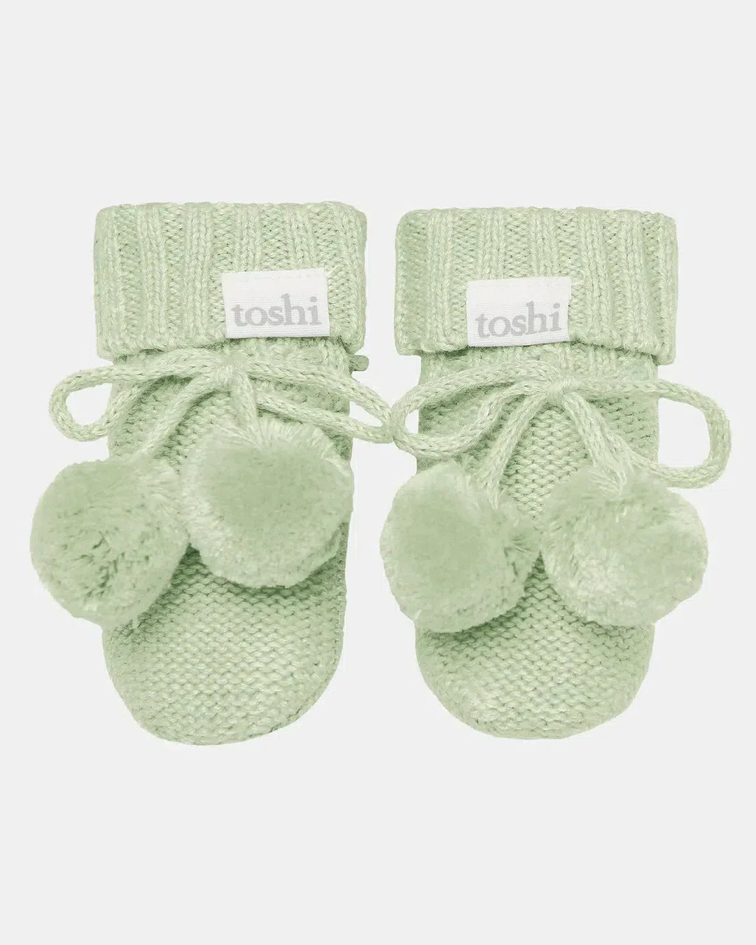 Organic Booties Marley - Matcha-Shoes & Socks-Toshi-The Bay Room