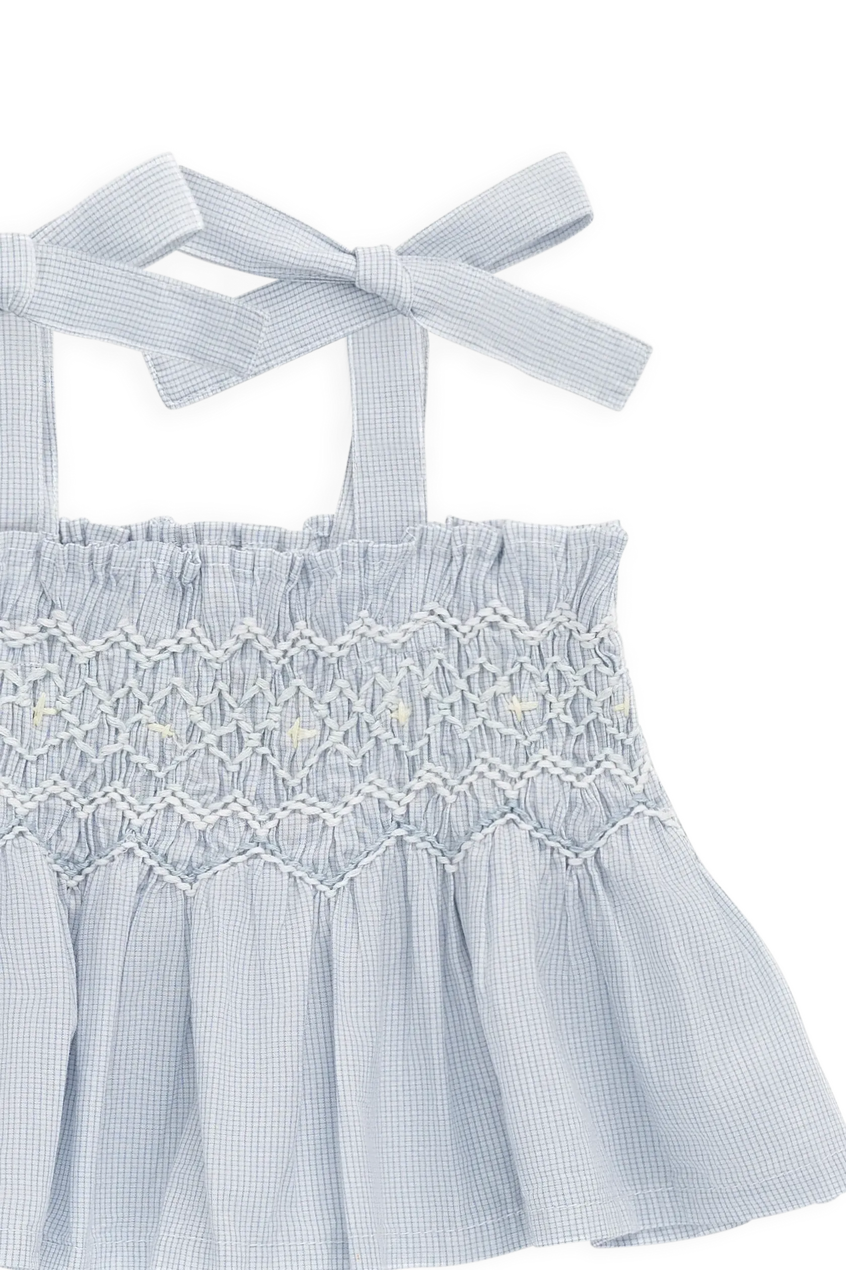 Organic Cotton Desiree Top - Petite Check-Clothing & Accessories-Jamie Kay-The Bay Room