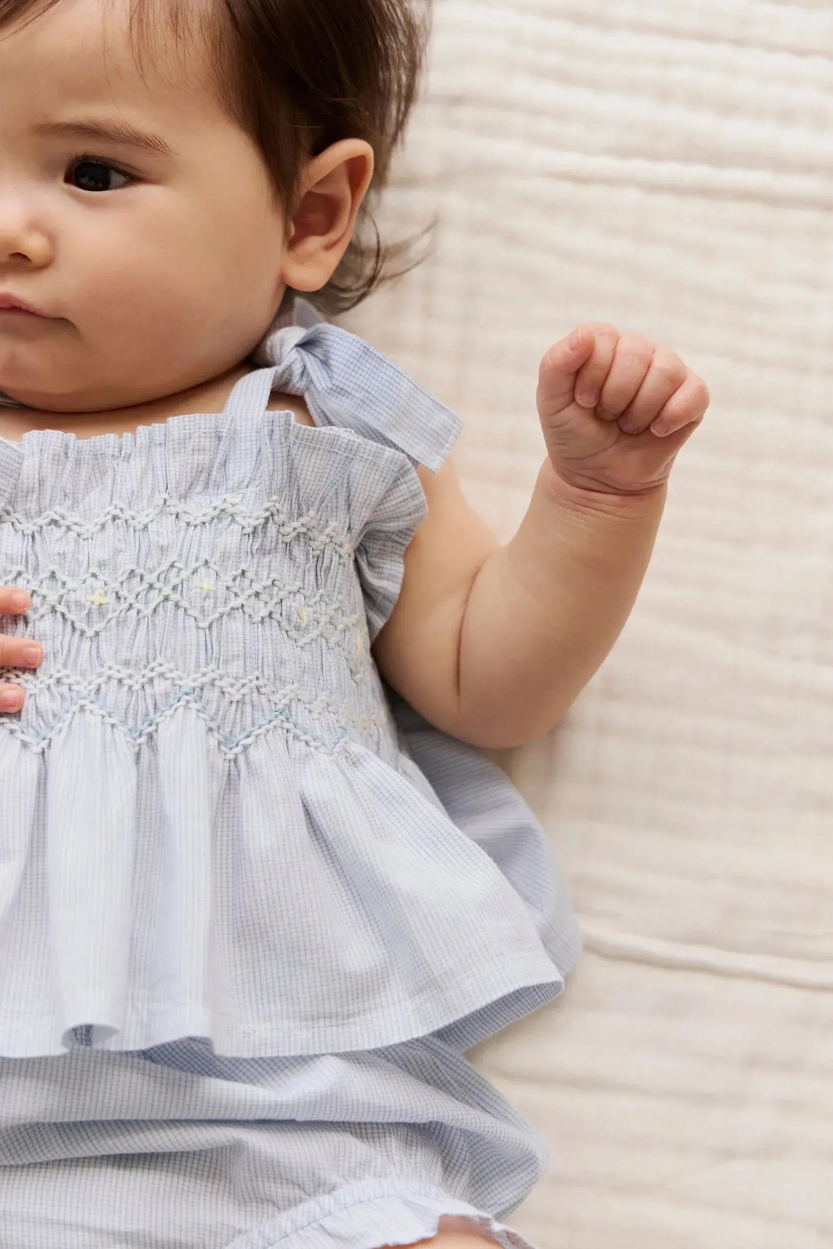 Organic Cotton Desiree Top - Petite Check-Clothing & Accessories-Jamie Kay-The Bay Room