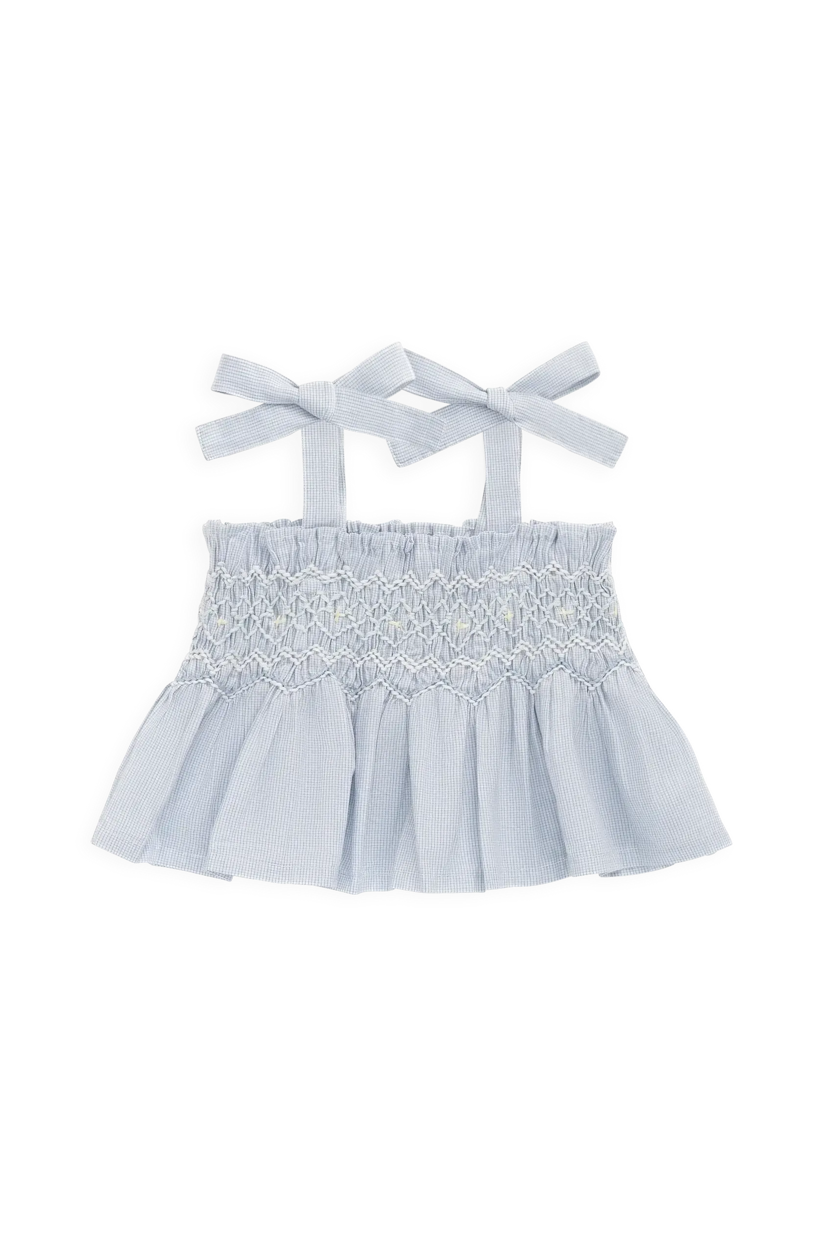 Organic Cotton Desiree Top - Petite Check-Clothing & Accessories-Jamie Kay-The Bay Room