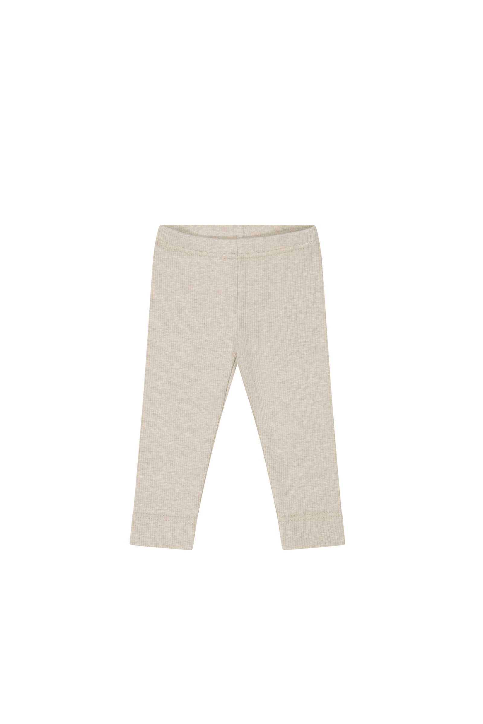 Organic Cotton Fine Rib Legging - Sand Marle-Clothing & Accessories-Jamie Kay-The Bay Room