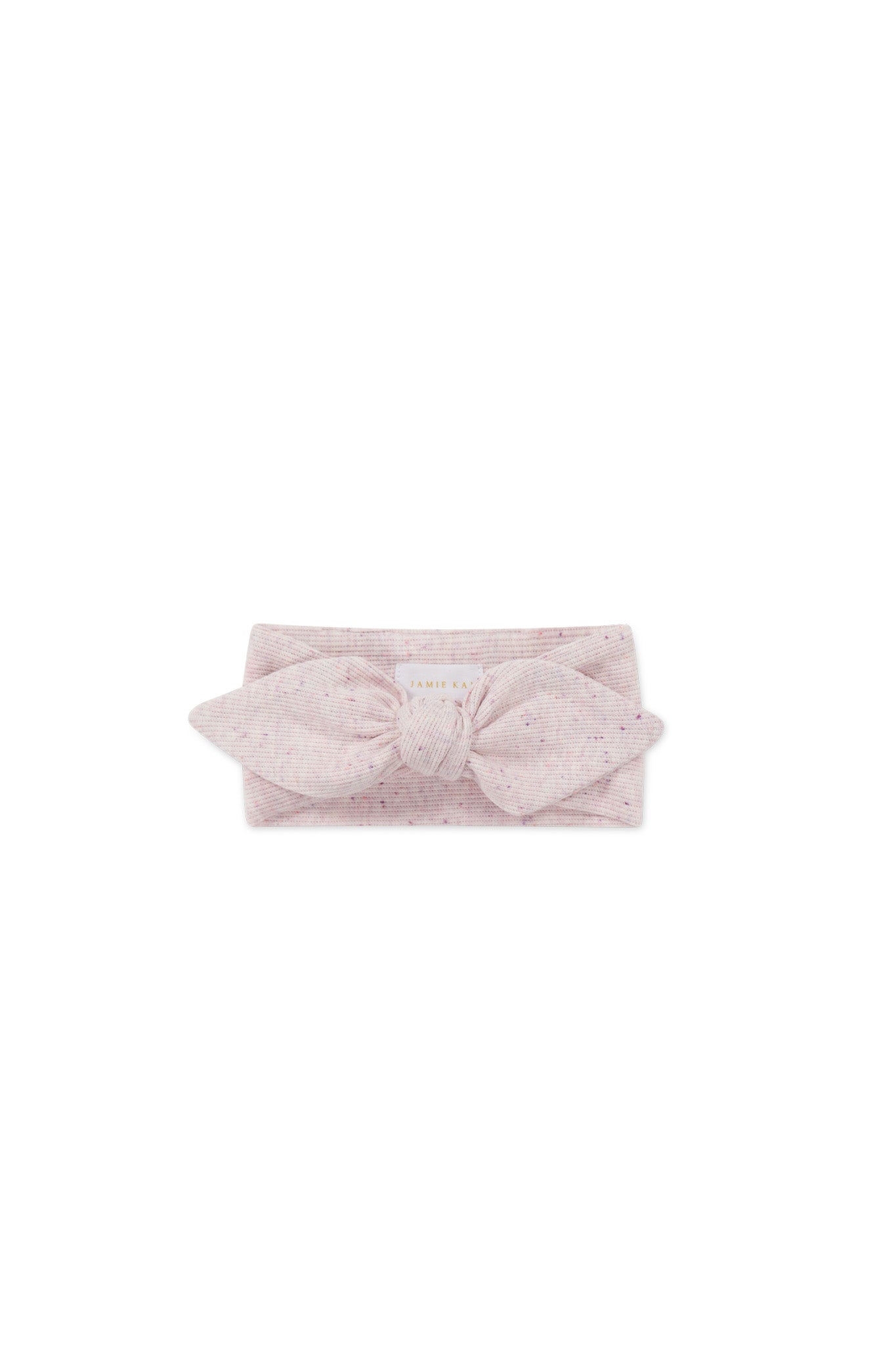 Organic Cotton Fine Rib Lilian Headband - Tulip Fleck-Clothing & Accessories-Jamie Kay-The Bay Room