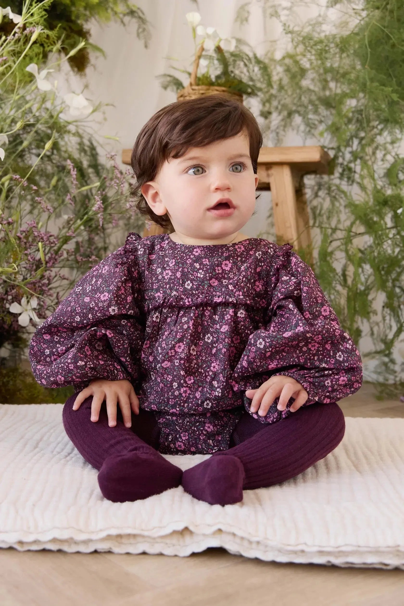 Organic Cotton Frances Playsuit - Flora Fig-Clothing & Accessories-Jamie Kay-The Bay Room