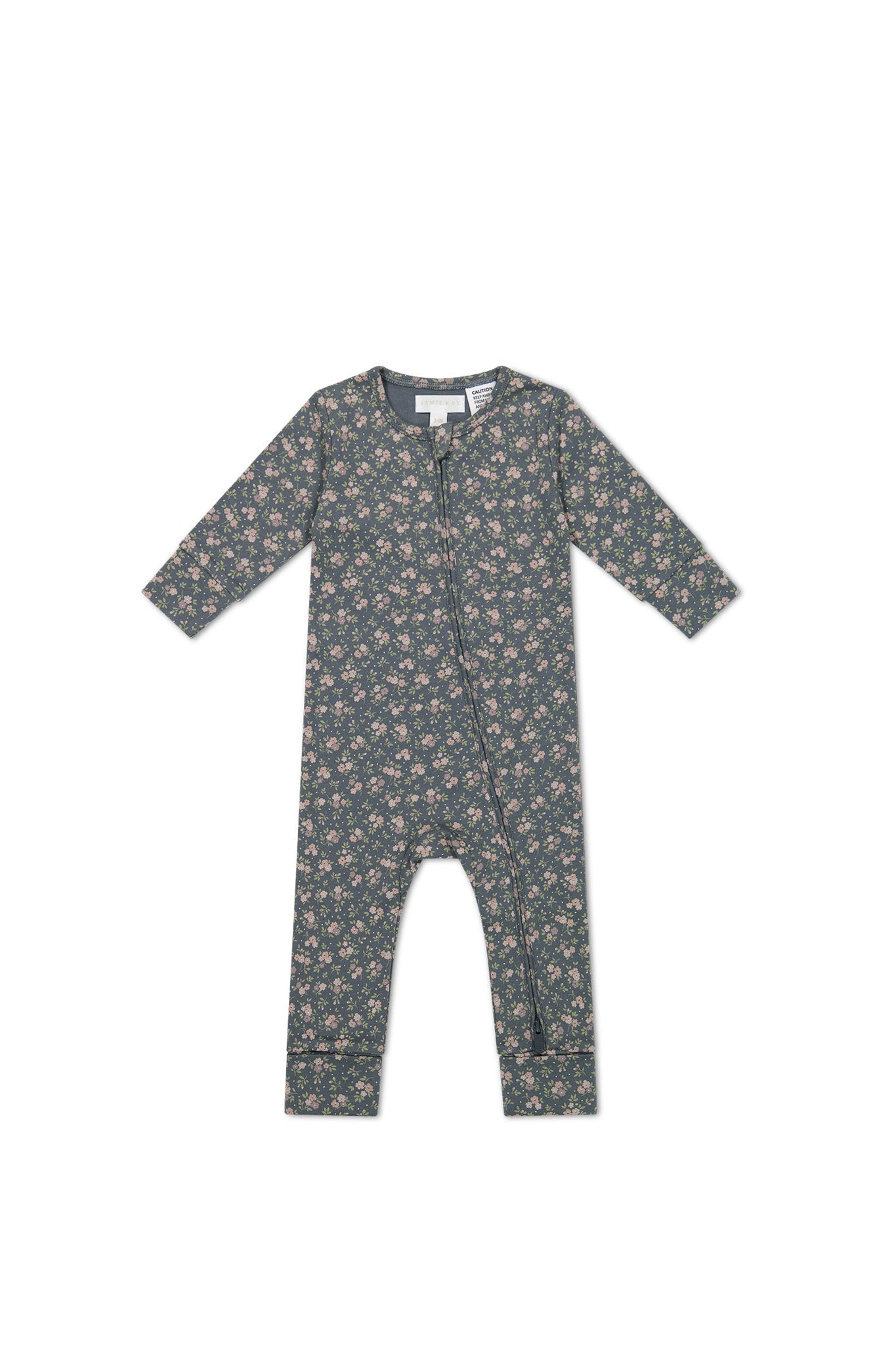 Organic Cotton Frankie Onepiece - Rosalie Floral Lava-Clothing & Accessories-Jamie Kay-The Bay Room