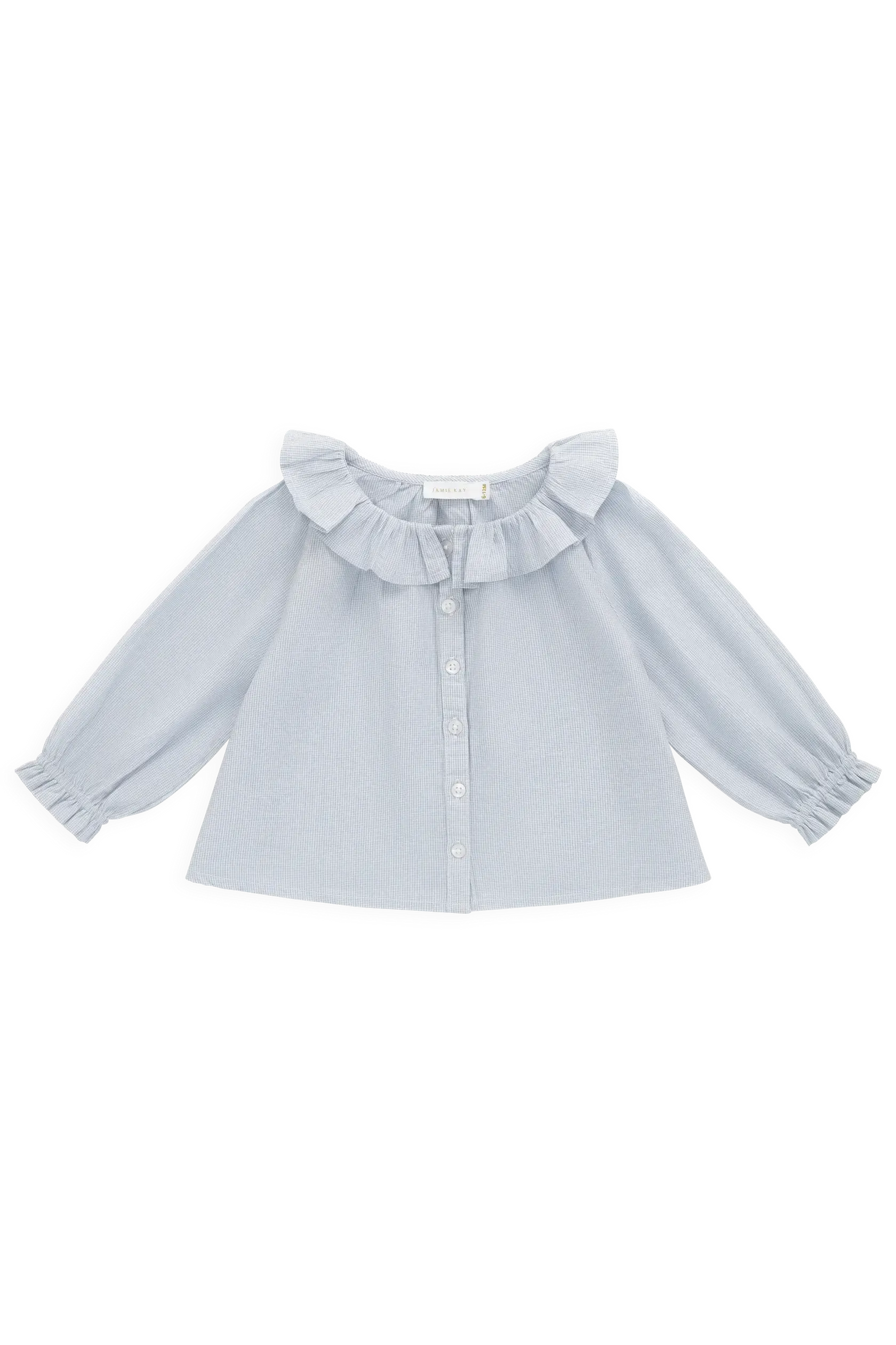 Organic Cotton Gaelle Top - Petite Check-Clothing & Accessories-Jamie Kay-The Bay Room