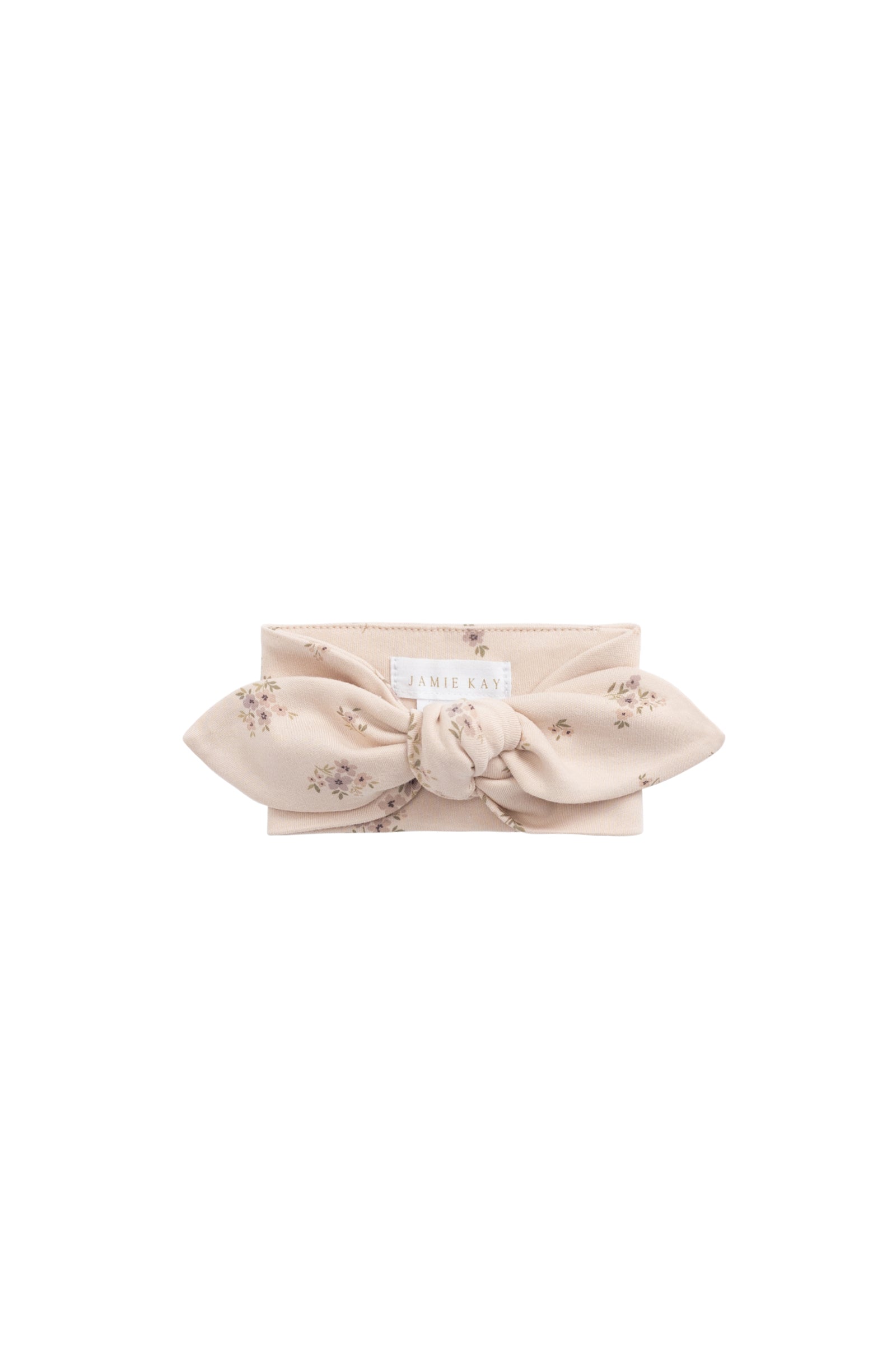 Organic Cotton Headband - Goldie Bouquet Pink Tint-Clothing & Accessories-Jamie Kay-The Bay Room