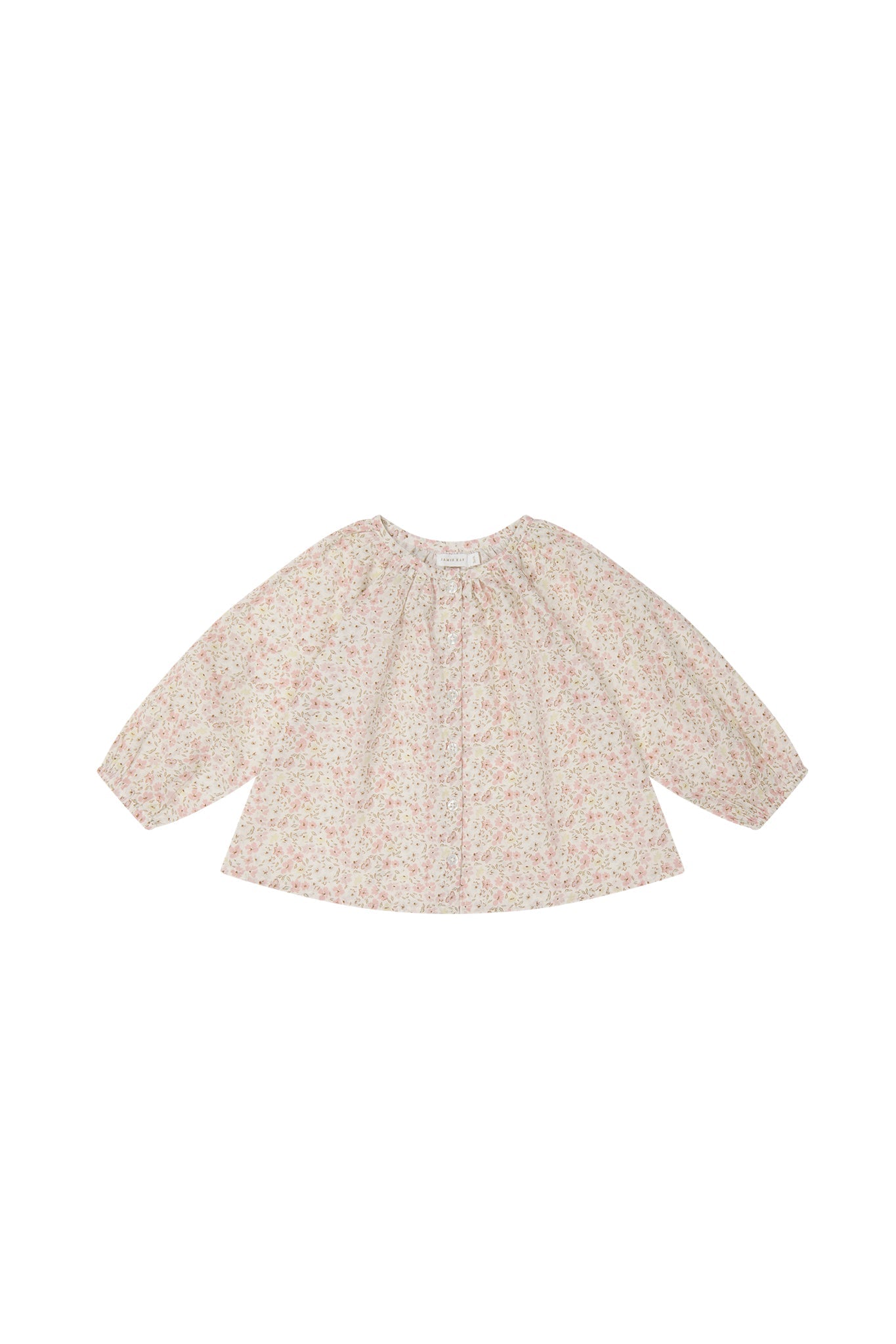 Organic Cotton Heather Blouse - Fifi Floral-Clothing & Accessories-Jamie Kay-The Bay Room