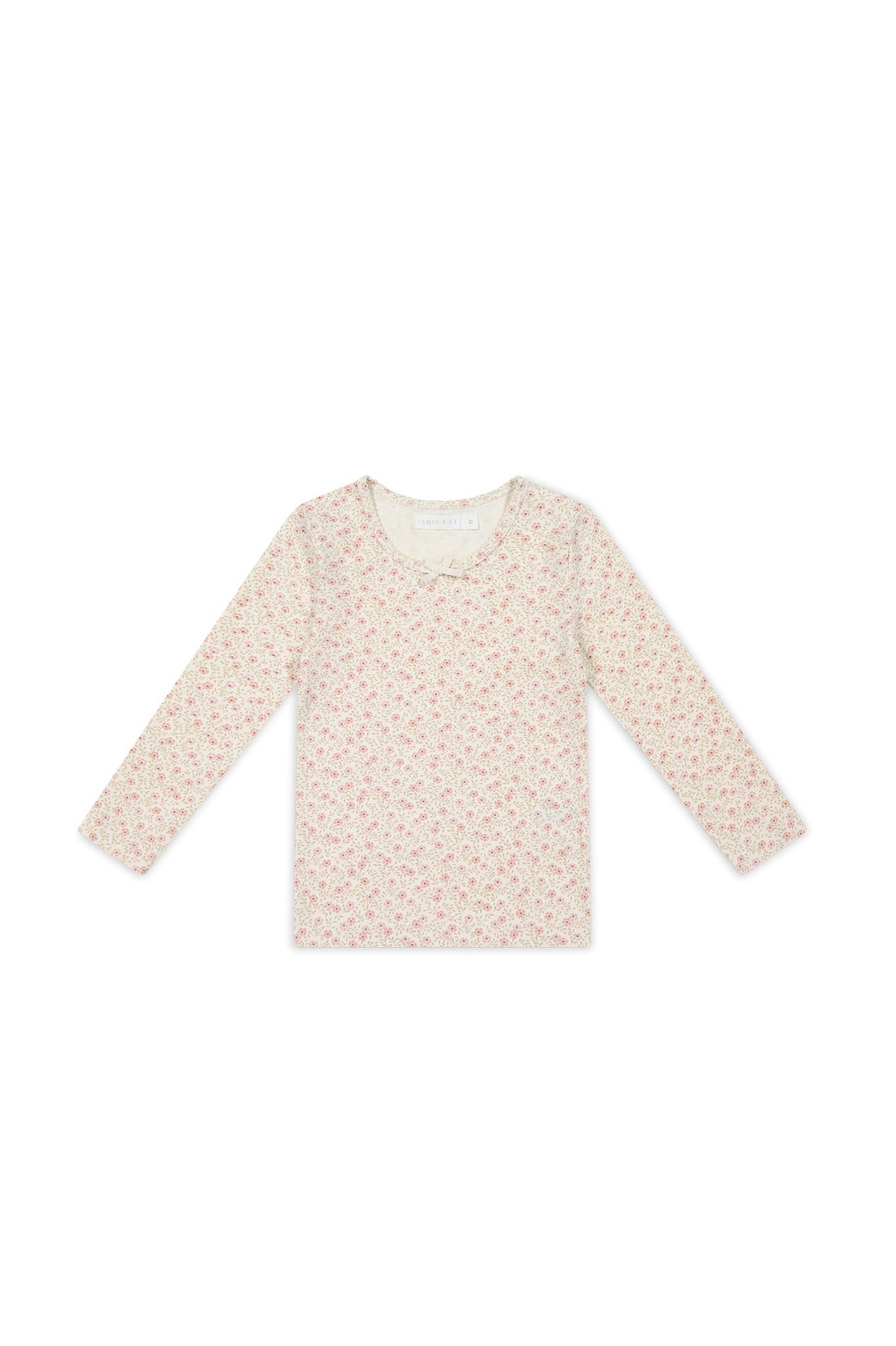 Organic Cotton Long Sleeve Top - Emmy Egret-Clothing & Accessories-Jamie Kay-The Bay Room