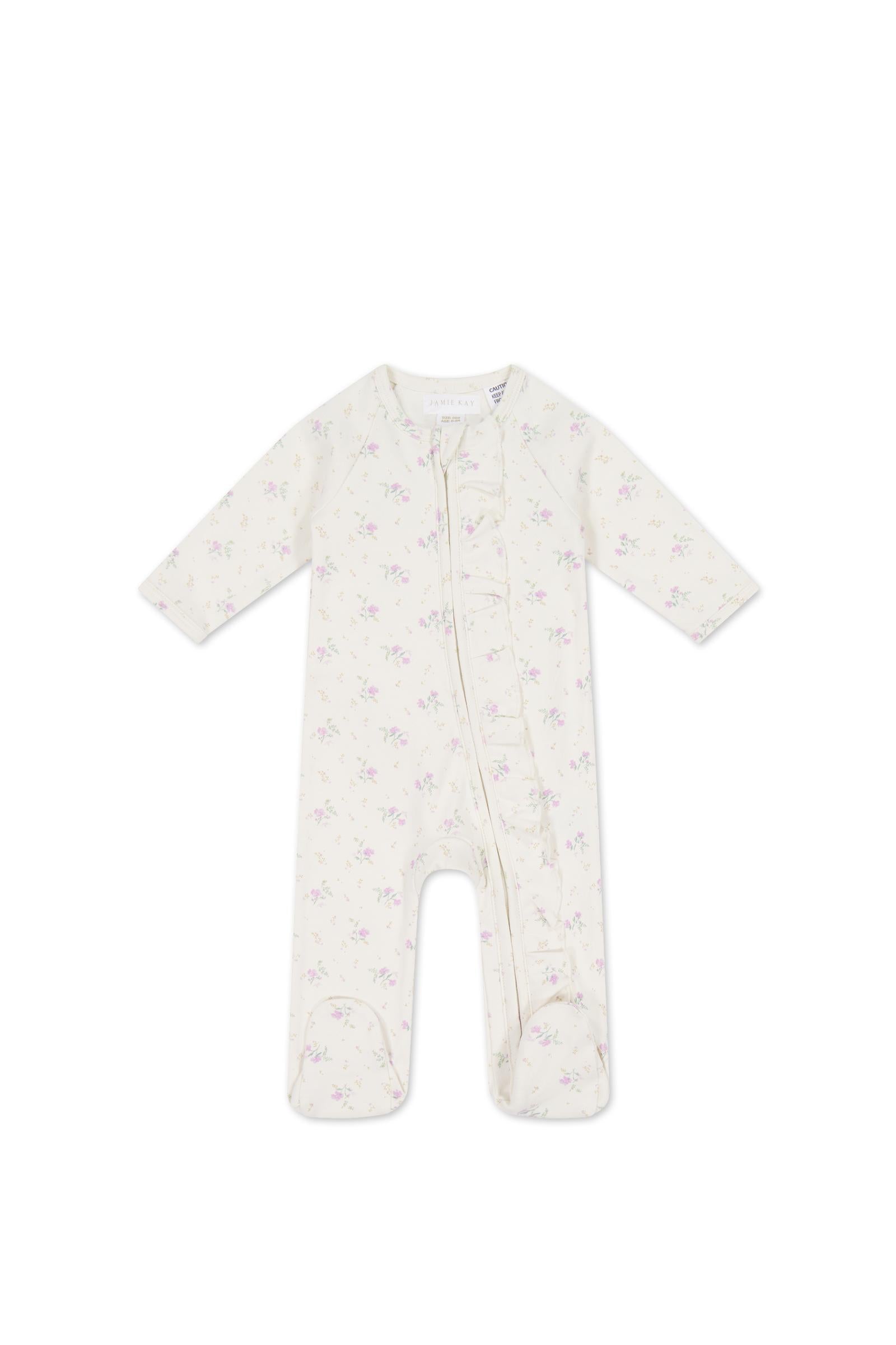 Organic Cotton Melanie Onepiece - Thelma Orchid-Clothing & Accessories-Jamie Kay-The Bay Room