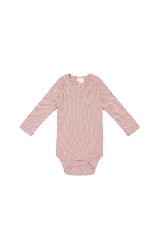 Organic Cotton Modal Long Sleeve Bodysuit - Doll-Clothing & Accessories-Jamie Kay-The Bay Room