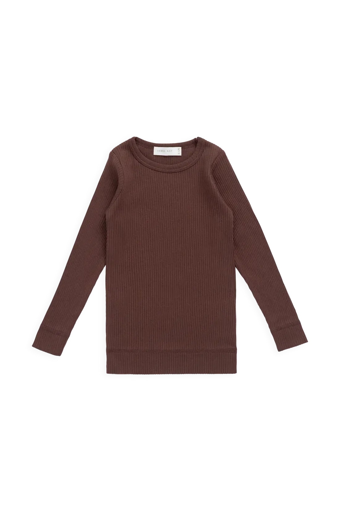 Organic Cotton Modal Marina Long Sleeve - Burnt Cinnamon-Clothing & Accessories-Jamie Kay-The Bay Room