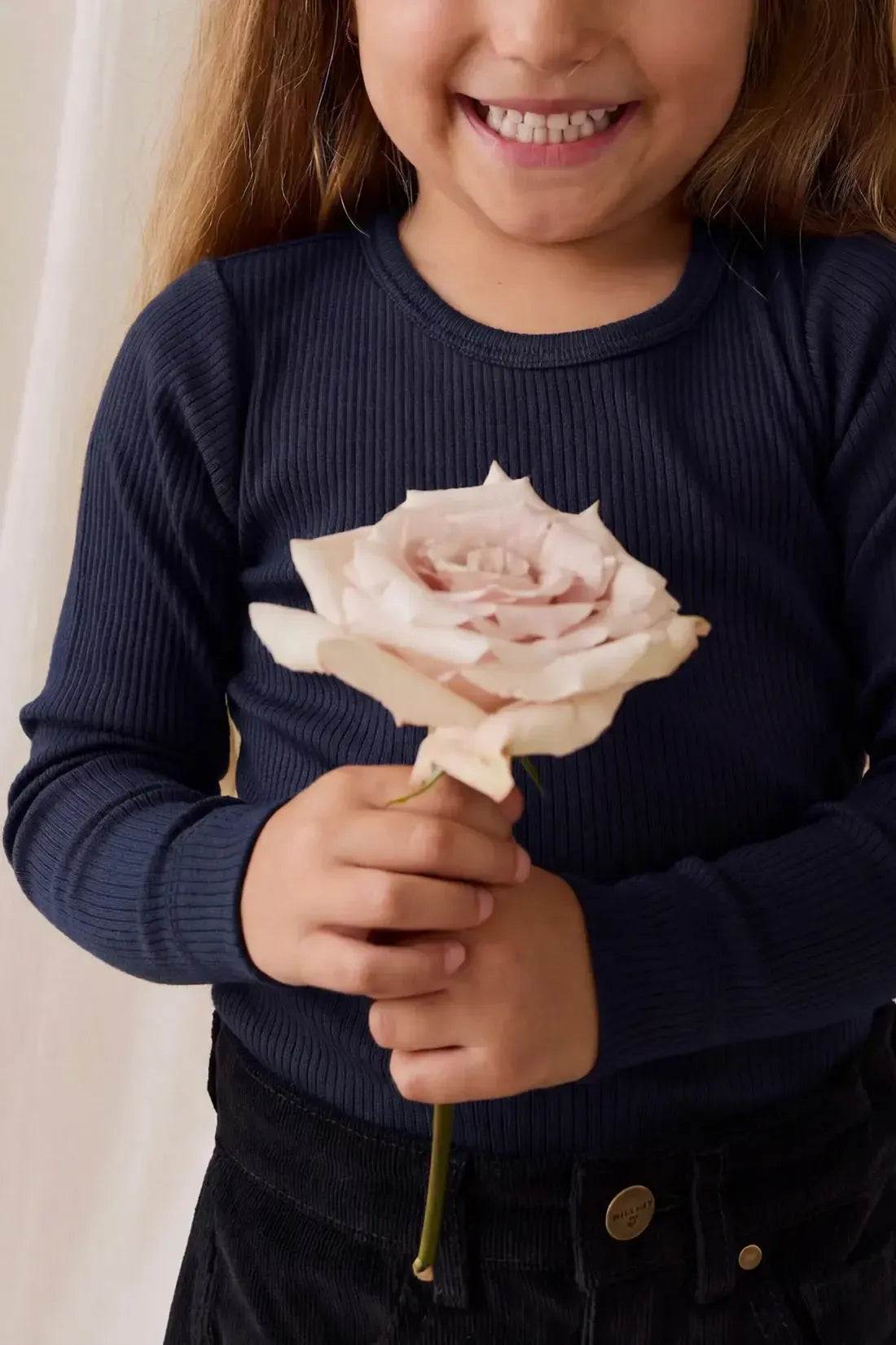 Organic Cotton Modal Marina Long Sleeve - Eclipse-Clothing & Accessories-Jamie Kay-The Bay Room