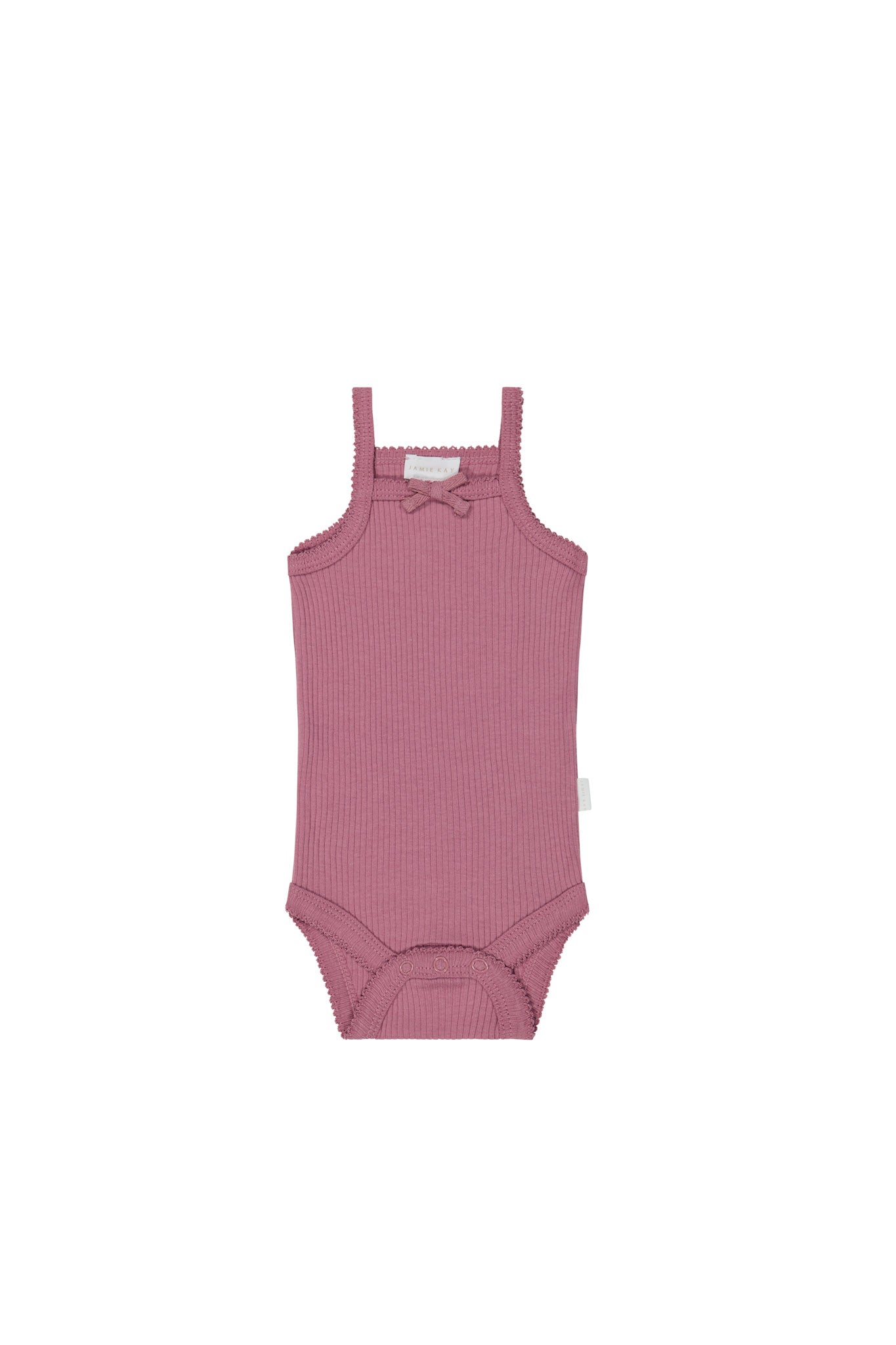 Organic Cotton Modal Singlet Bodysuit - Dhalia-Clothing & Accessories-Jamie Kay-The Bay Room