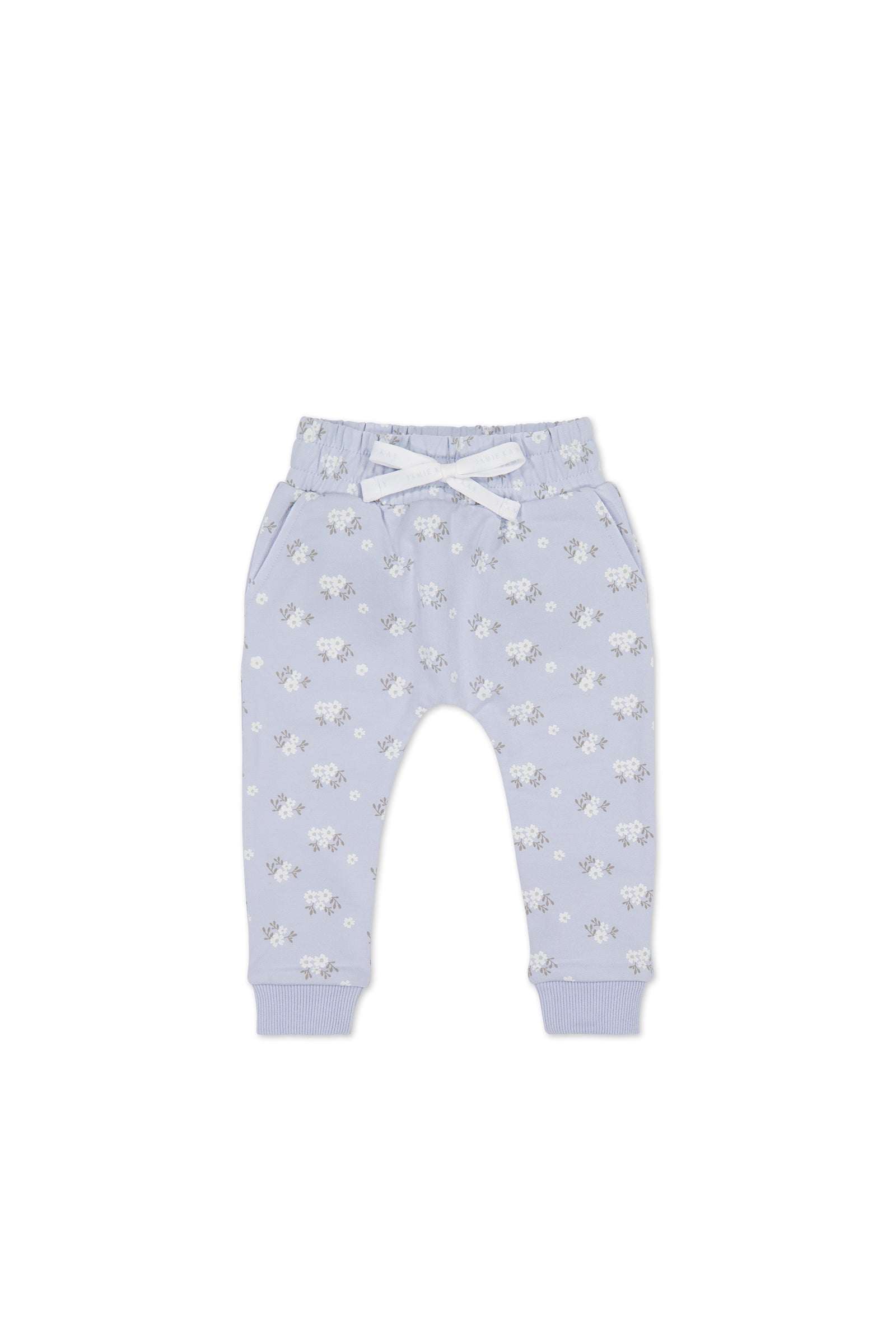 Organic Cotton Morgan Track Pant - Rose Floral Smoke-Clothing & Accessories-Jamie Kay-The Bay Room