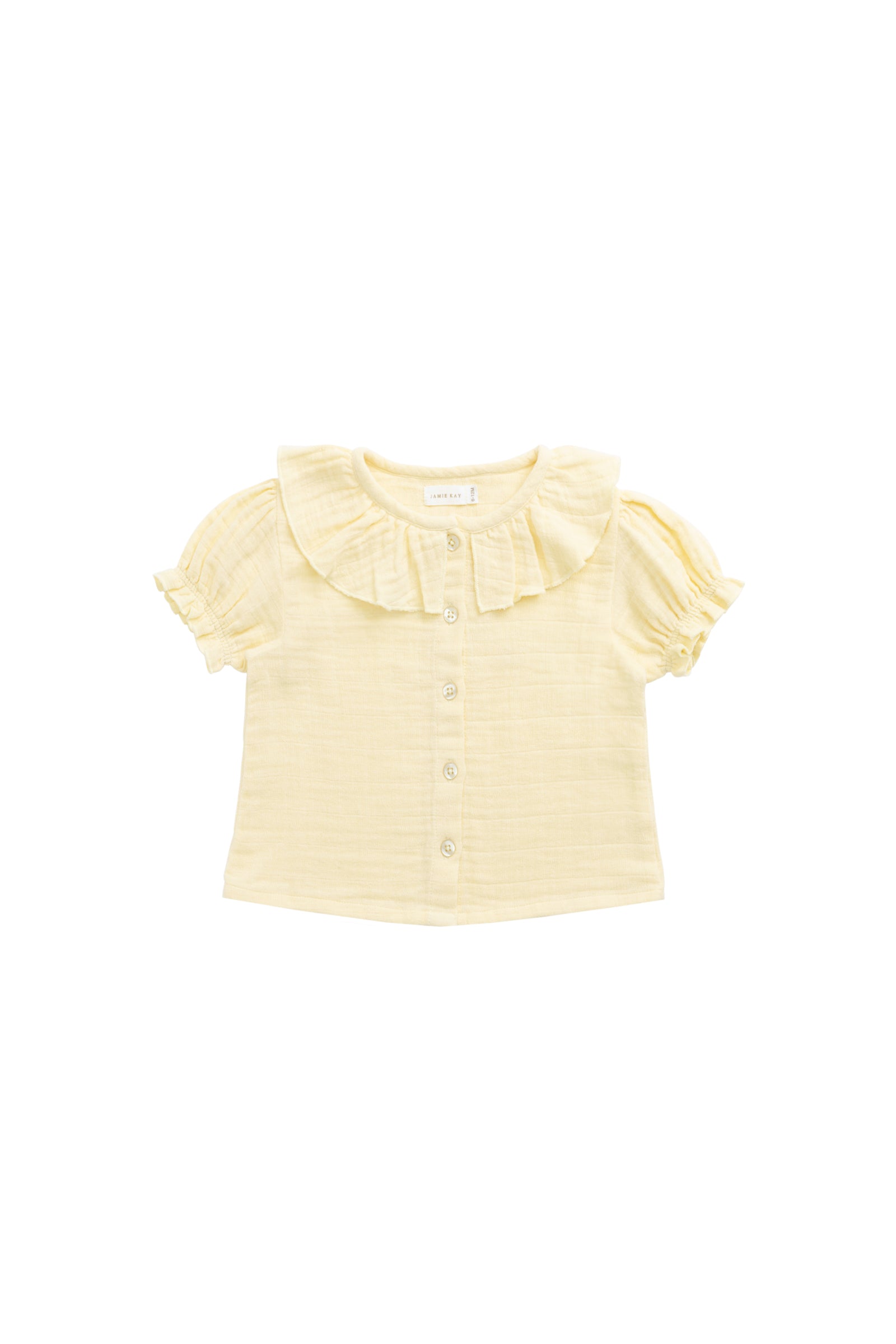 Organic Cotton Muslin Alora Top - Sunshine-Clothing & Accessories-Jamie Kay-The Bay Room