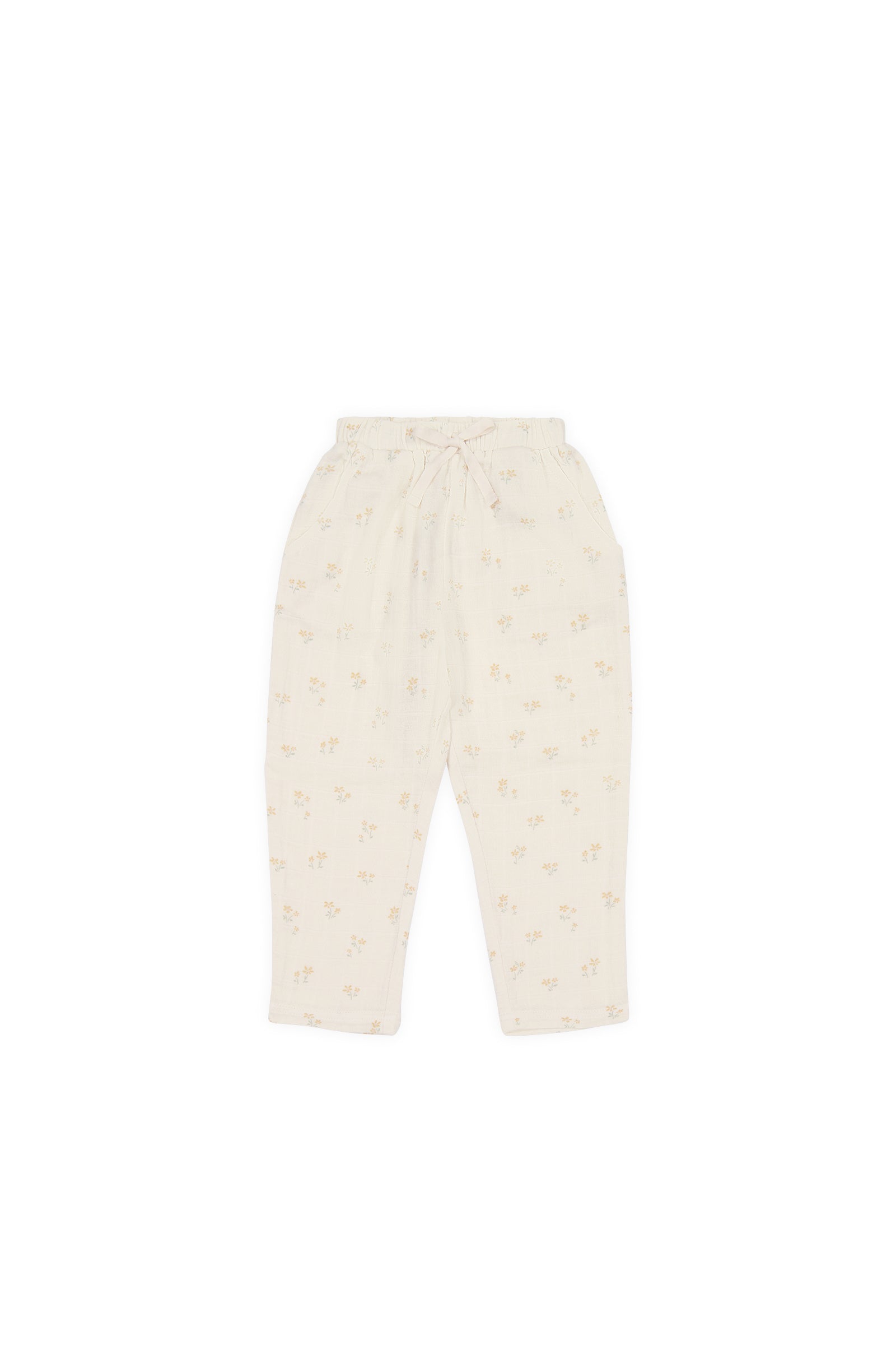 Organic Cotton Muslin Cordelia Pant - Pauline Chamomile-Clothing & Accessories-Jamie Kay-The Bay Room