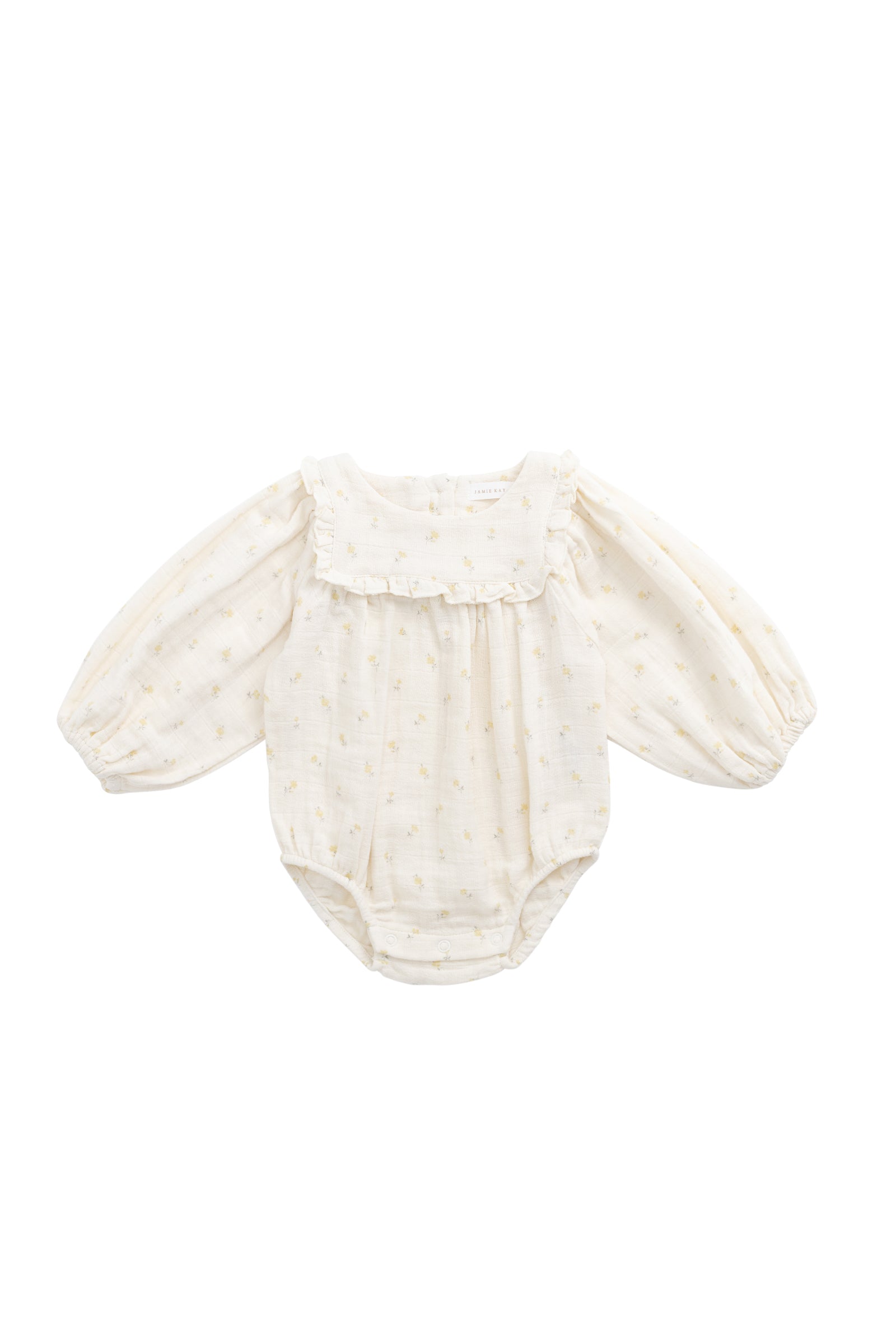 Organic Cotton Muslin Frances Playsuit - Vintage Ditsy-Clothing & Accessories-Jamie Kay-The Bay Room