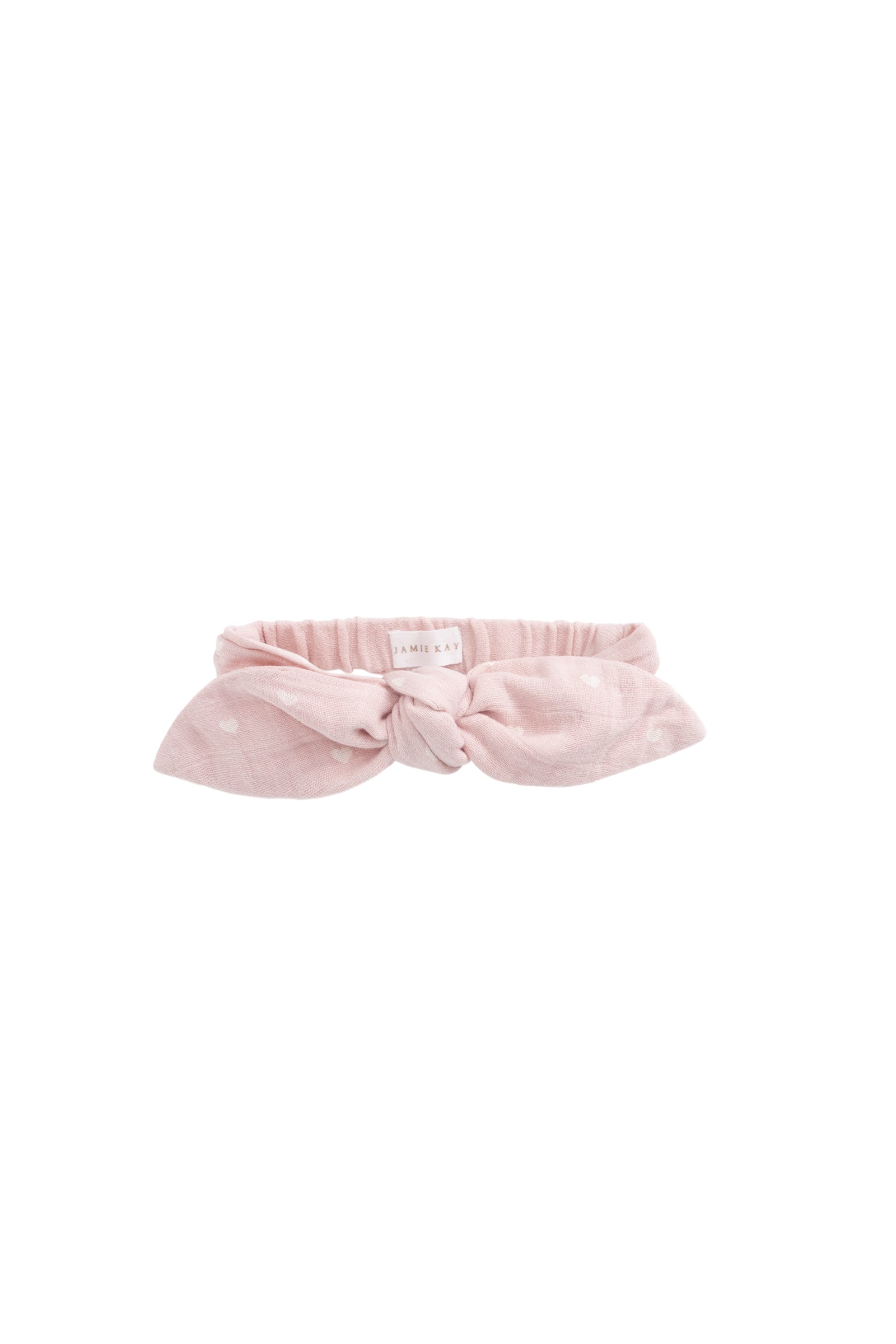 Organic Cotton Muslin Headband - Petite Old Heart Rose-Clothing & Accessories-Jamie Kay-Onesize-The Bay Room