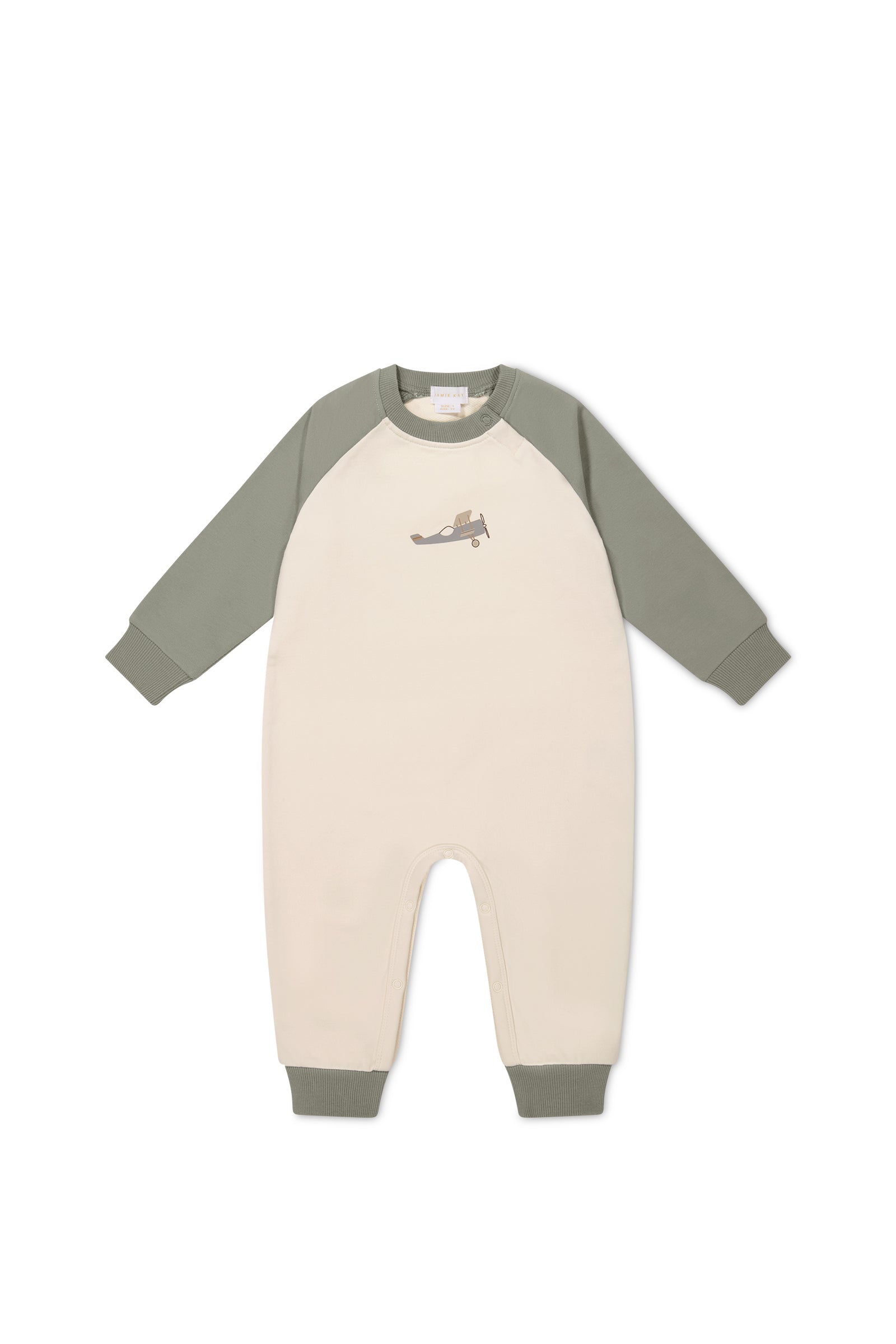 Organic Cotton Tao Sweatshirt Onepiece - Milford Sound Avion-Clothing & Accessories-Jamie Kay-The Bay Room