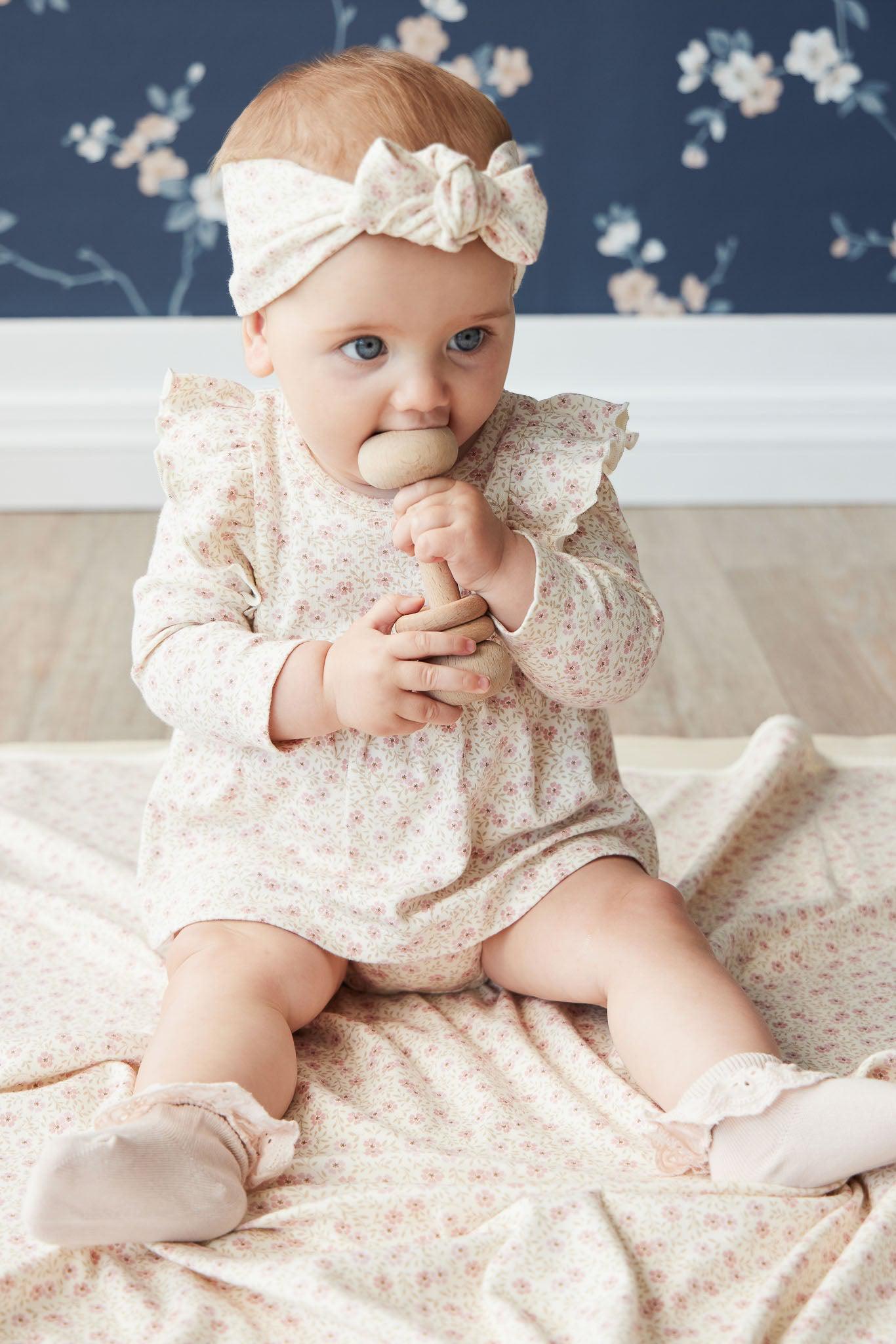 Organic Cotton Vivienne Playsuit - Emmy Egret-Clothing & Accessories-Jamie Kay-The Bay Room