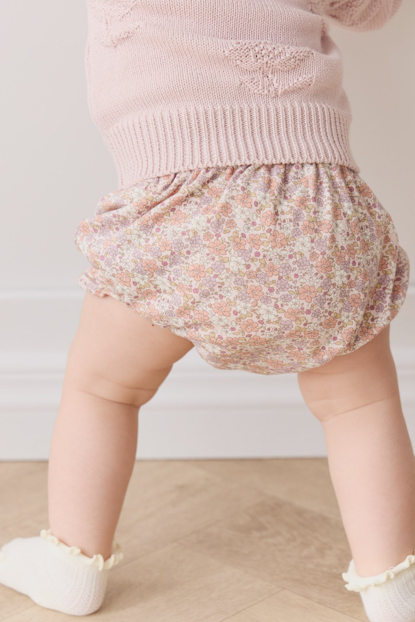 Organic Cotton Voile Frill Bloomer - Chloe Mauve-Clothing & Accessories-Jamie Kay-The Bay Room