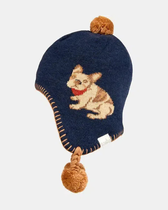 Organic Earmuff Storytime - Frenchie-Hats & Beanies-Toshi-The Bay Room