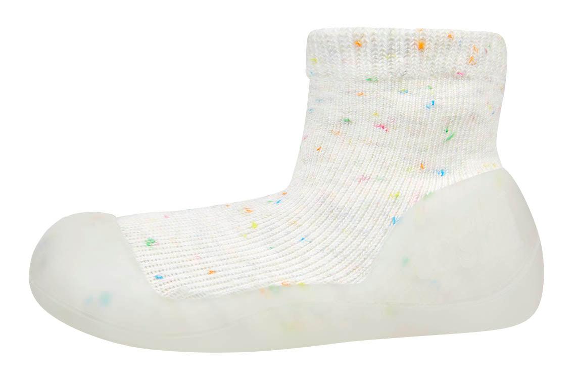Organic Hybrid Walking Socks Snowflake-Shoes & Socks-Toshi-The Bay Room