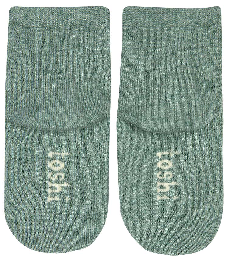 Organic Socks Ankle Jacquard - Lapdog-Shoes & Socks-Toshi-The Bay Room