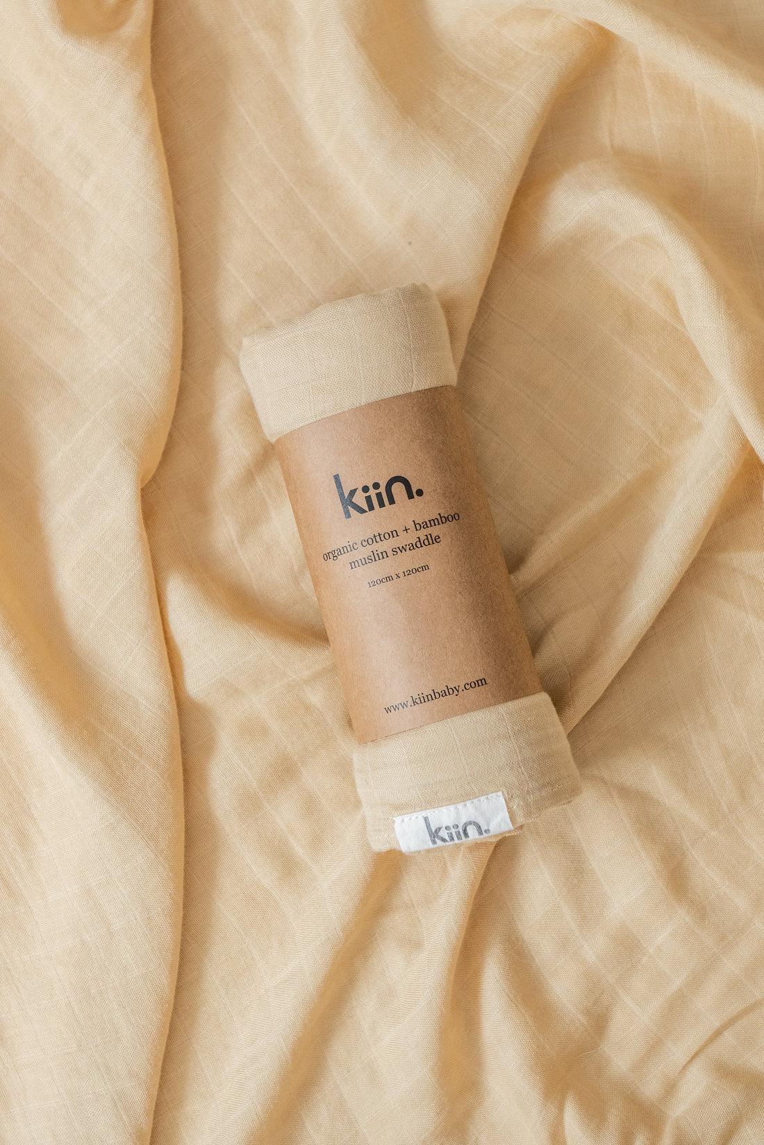 Organic Swaddle - Oat-Nursery & Nurture-Kiin-The Bay Room