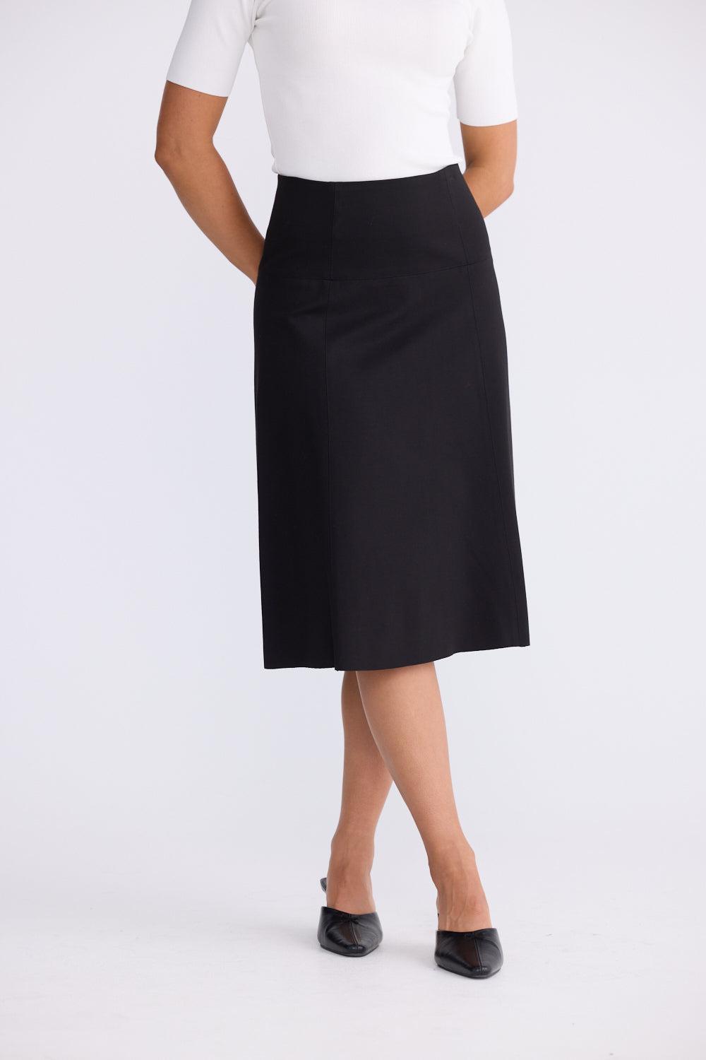 Oriane Skirt - Black-Skirts-Brave & True-The Bay Room