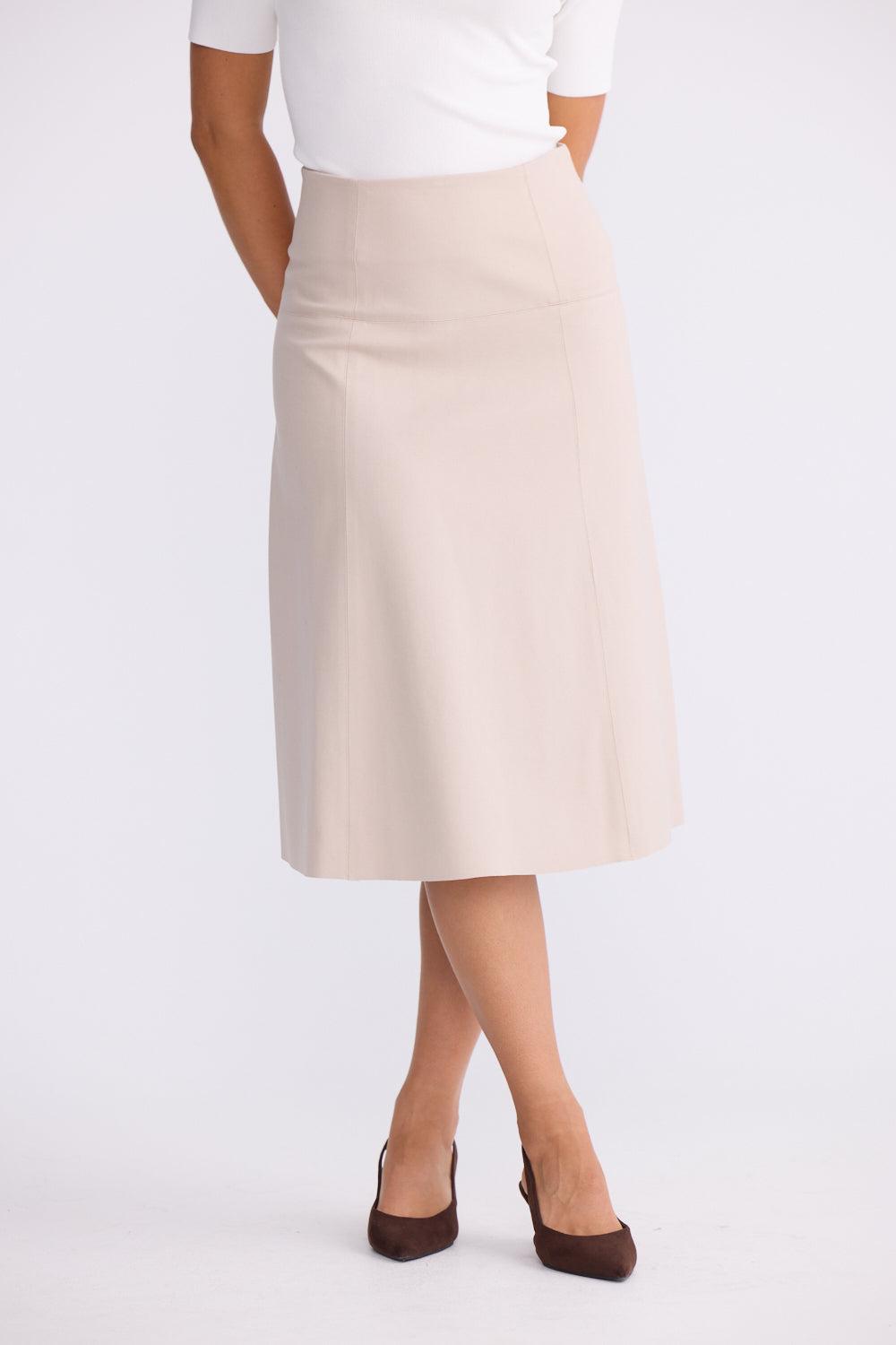 Oriane Skirt - Oat-Skirts-Brave & True-The Bay Room