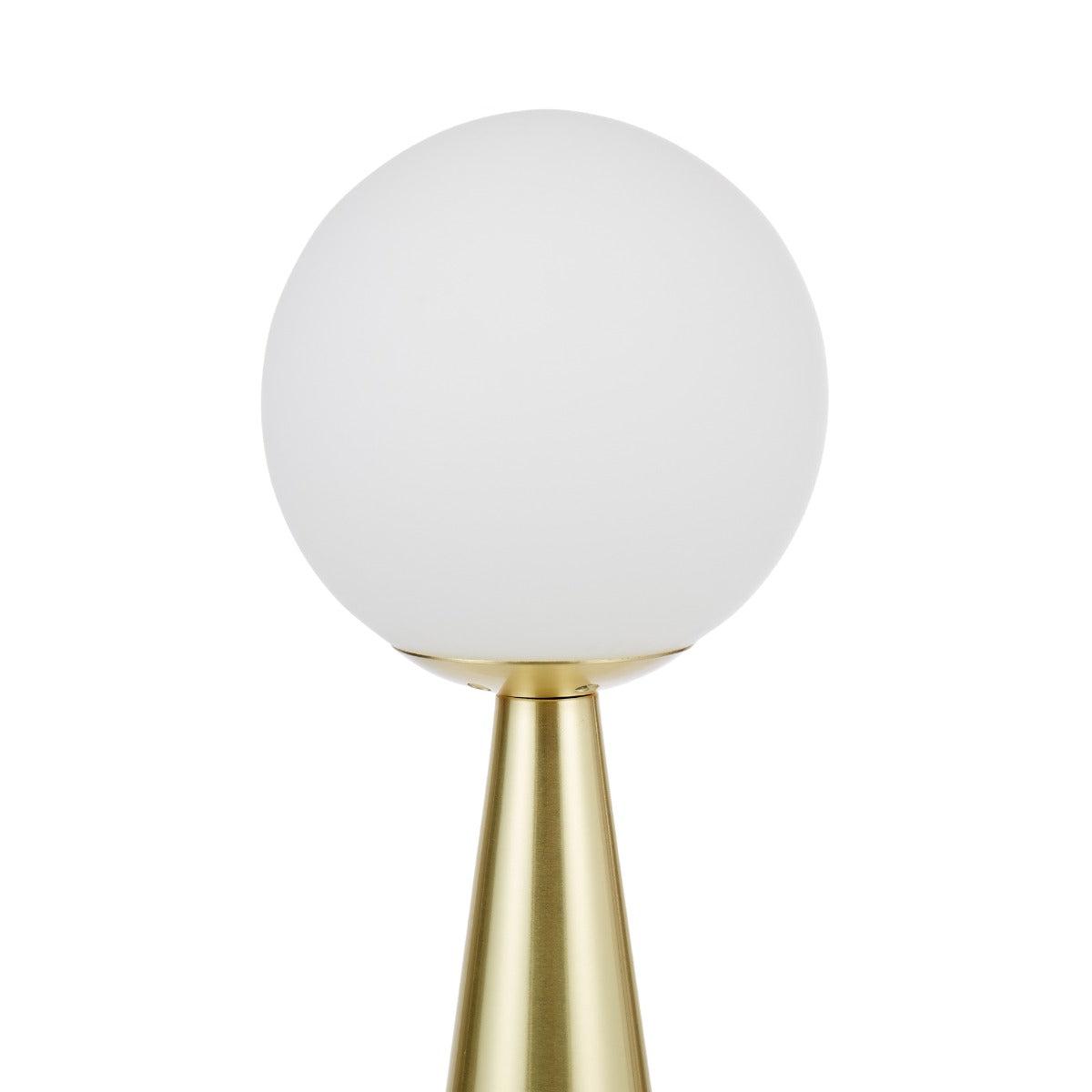 Orion Table Lamp 45cm Gold & White-Lighting-Amalfi-The Bay Room