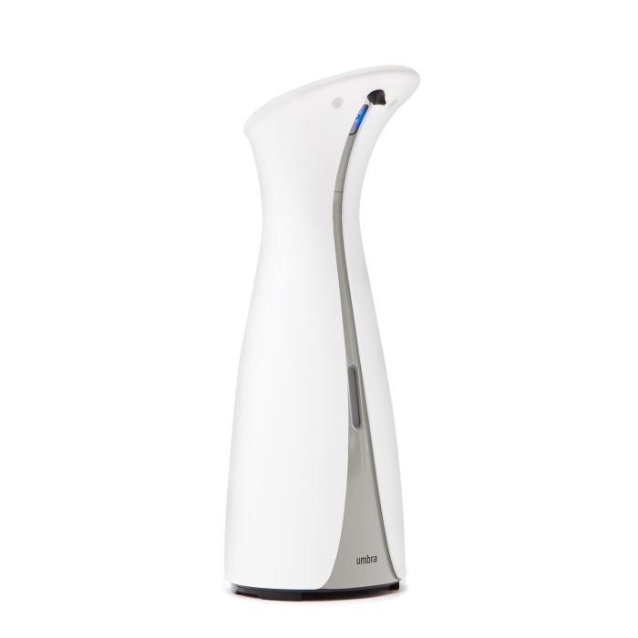 Otto Automatic Soap Dispenser 250ml - White/Grey-Beauty & Well-Being-Umbra-The Bay Room