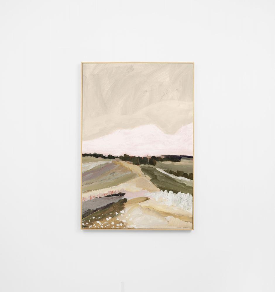 Over The Meadow Green Canvas 102x152cm-Wall Decor-Middle of Nowhere-The Bay Room