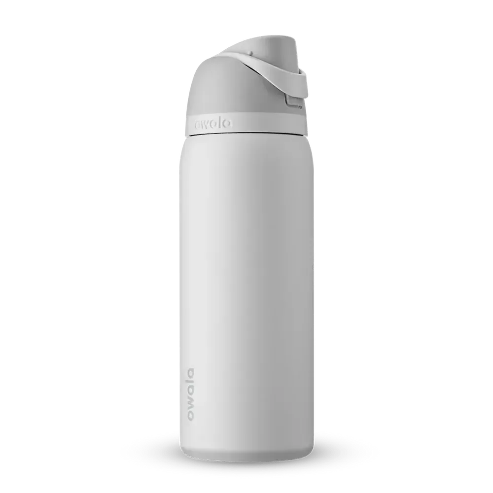 Owala Freesip Stainless Steel Insulated Bottle 946mL - Shy Marshmallow-Travel & Outdoors-Owala-The Bay Room