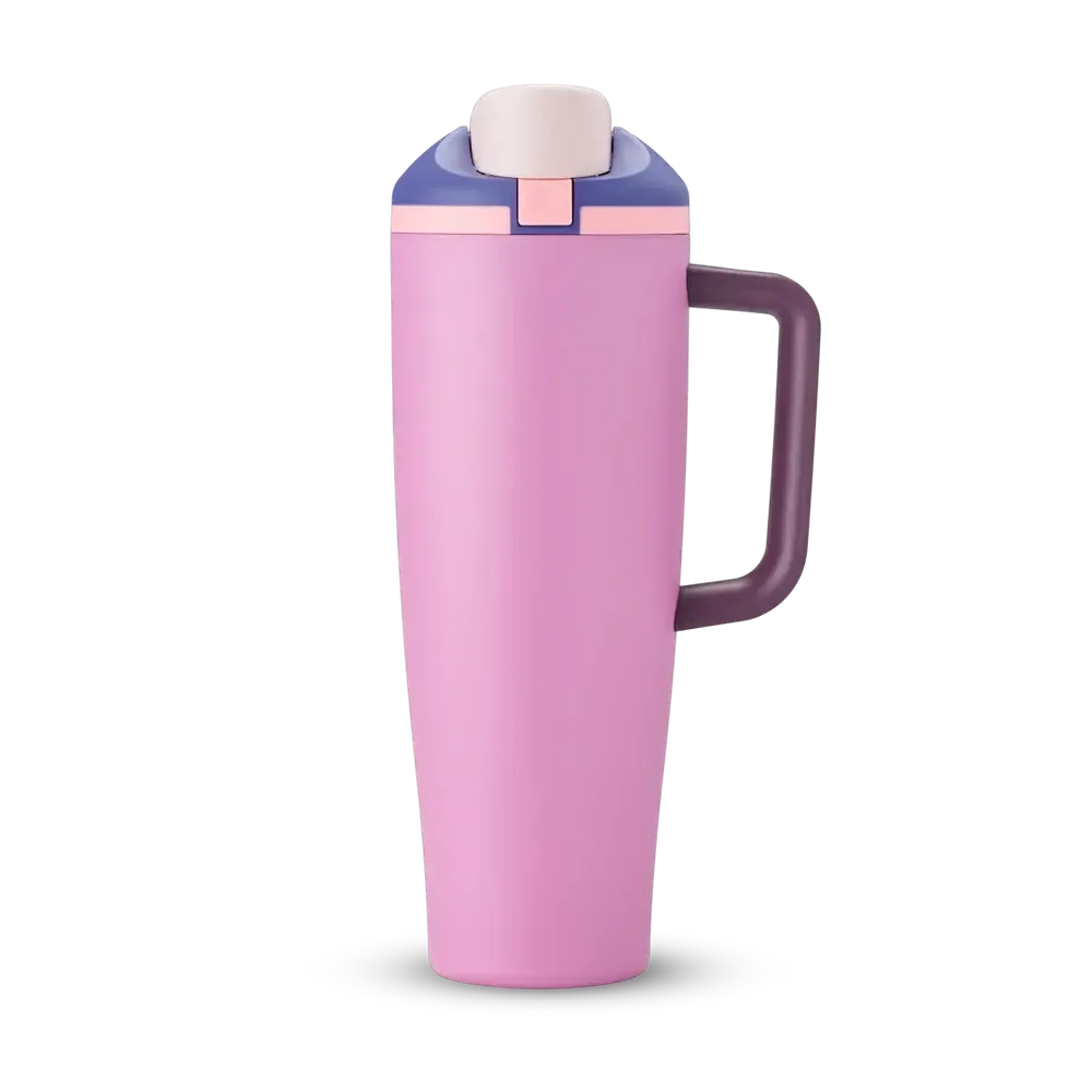 Owala Freesip Tumbler Stainless Steel Insulated 1.185L - Pretty In Purple-Travel & Outdoors-Owala-The Bay Room
