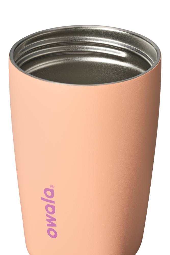 Owala Smoothsip Slider Stainless Steel Insulated Travel Cup 355mL - Peachy Keen-Travel & Outdoors-Owala-The Bay Room