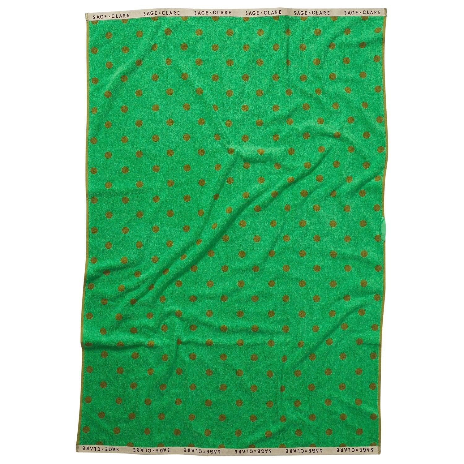 Paige Bath Sheet - Juniper-Soft Furnishings-Sage & Clare-The Bay Room