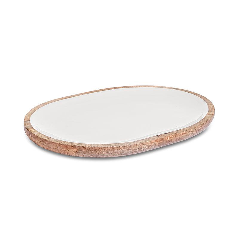 Palermo Oval Platter 40x28cm-Dining &Entertaining-Madras Link-The Bay Room