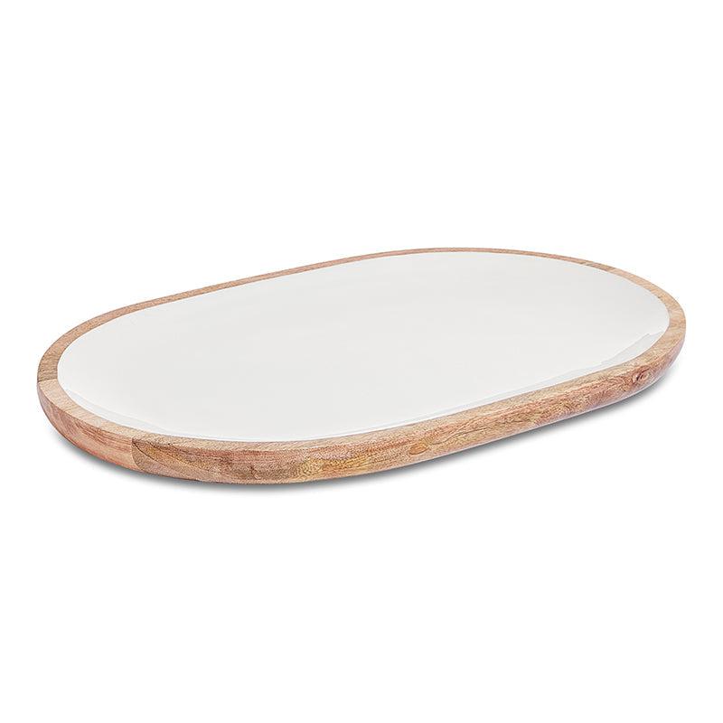 Palermo Oval Platter 50x31cm-Dining &Entertaining-Madras Link-The Bay Room