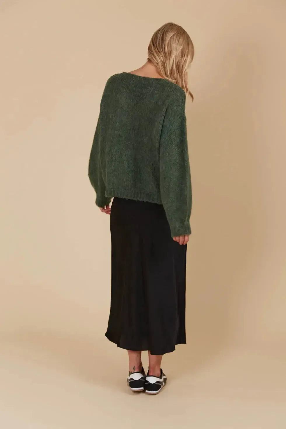 Pallas Jumper - Pine-Knitwear & Jumpers-Isle Of Mine-The Bay Room